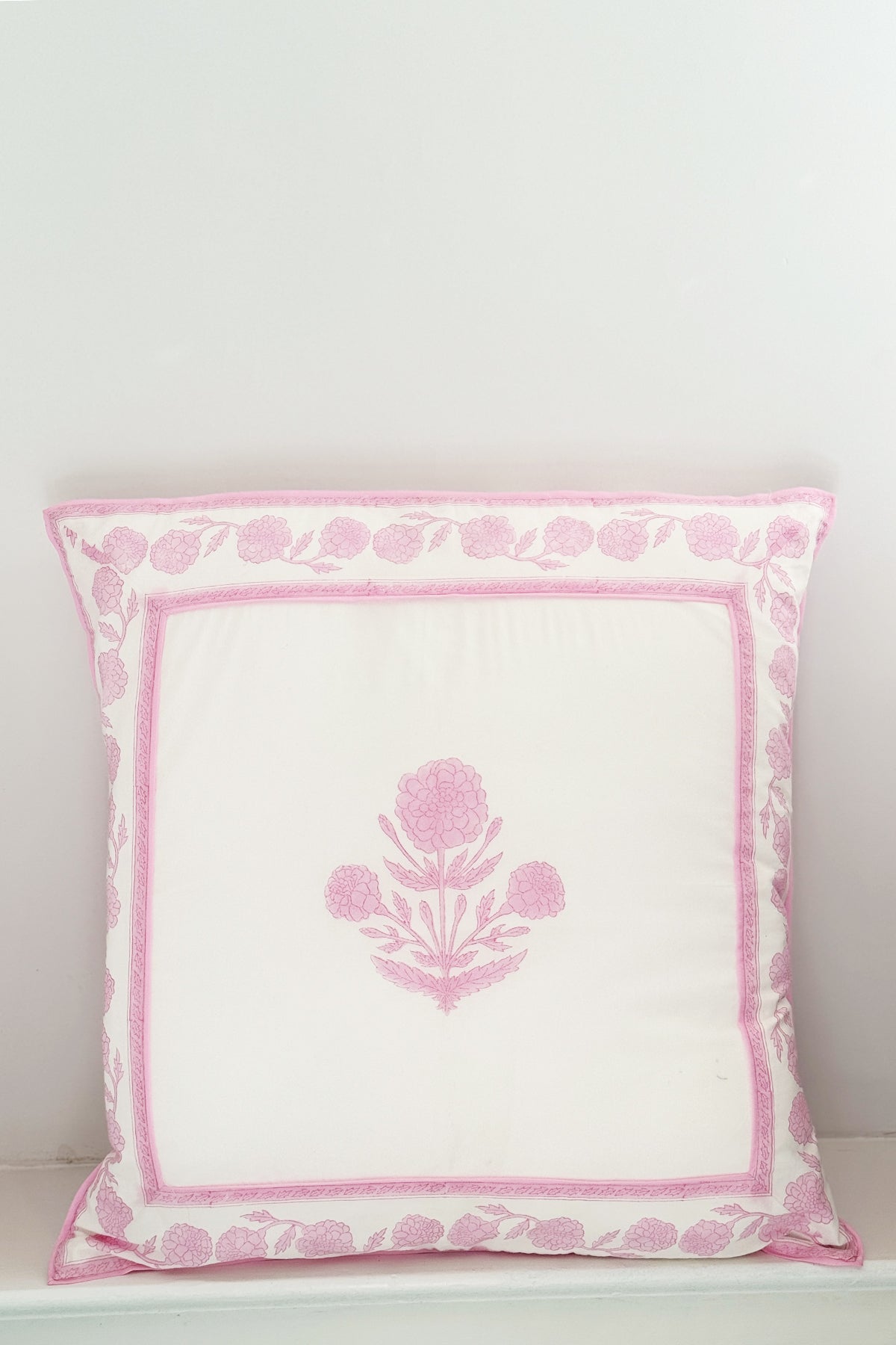 Tie Back Euro Sham | SUE SARTOR Marigold