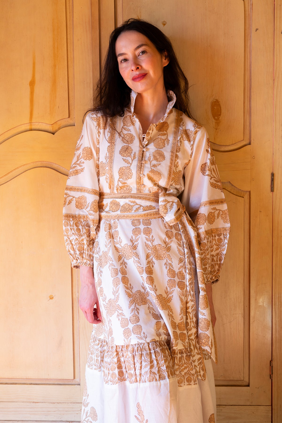 SUE SARTOR Flounce | Chino SUE SARTOR Marigold