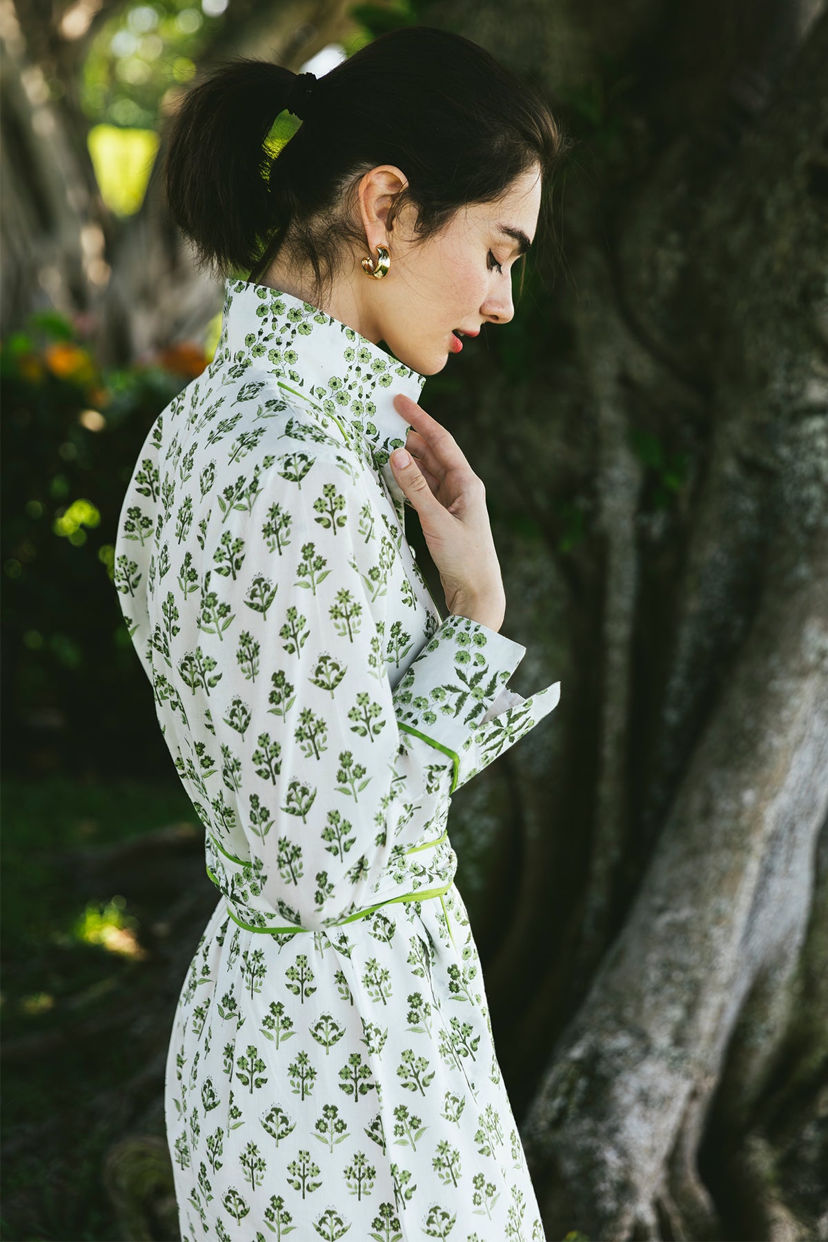 Marrakech Kaftan | Chartreuse/Sage Provence