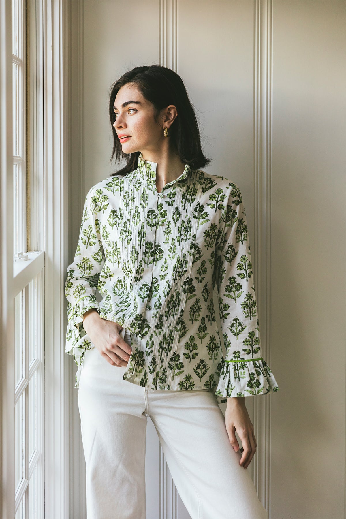 Montalcino Tunic | Chartreuse/Sage Provence