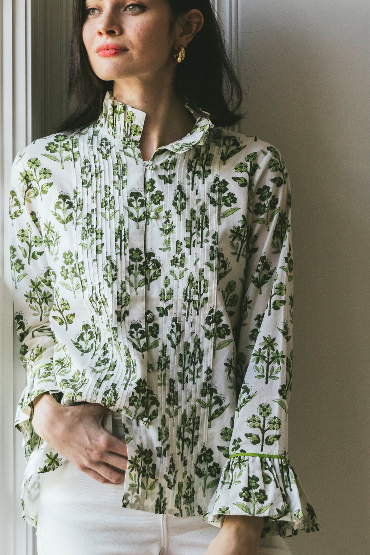 Montalcino Tunic | Chartreuse/Sage Provence