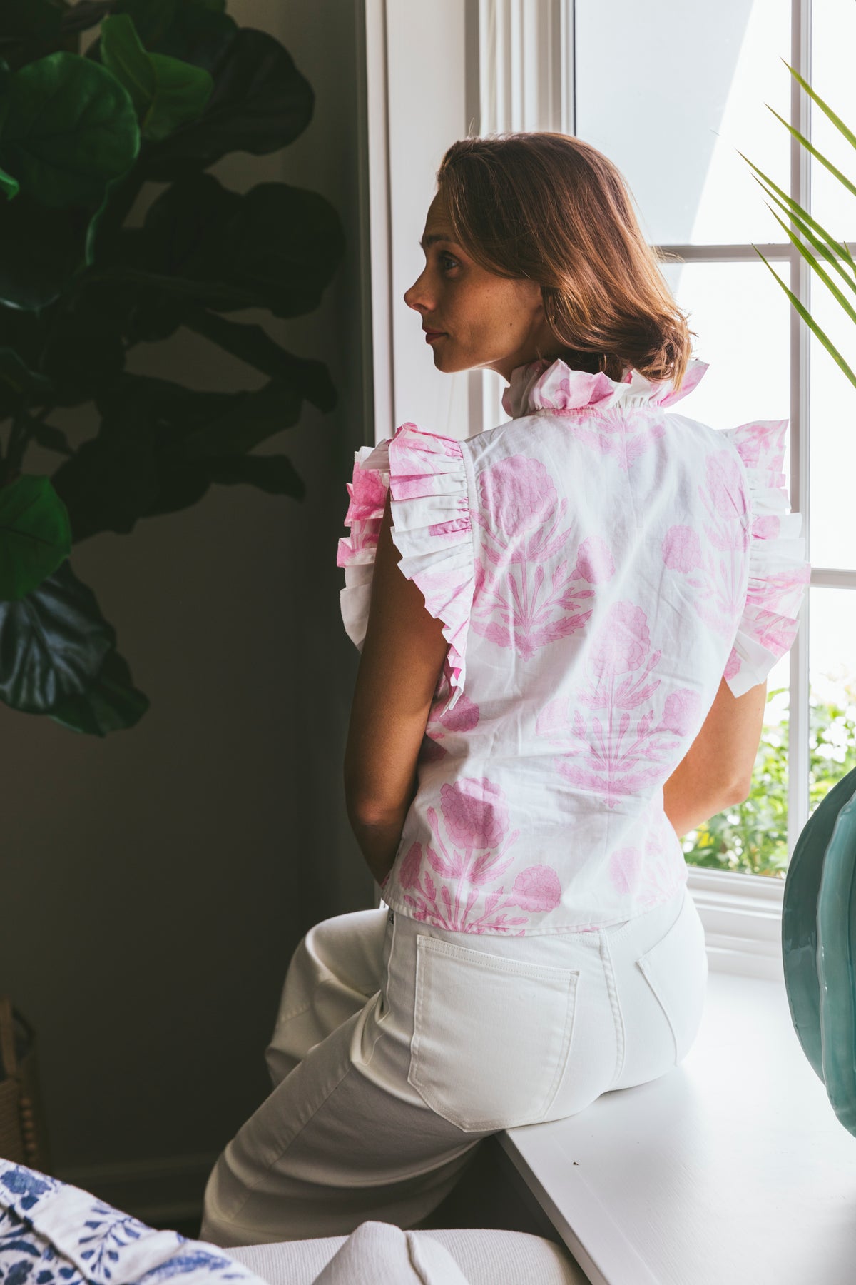 Fairfield Top | Blush Marigold