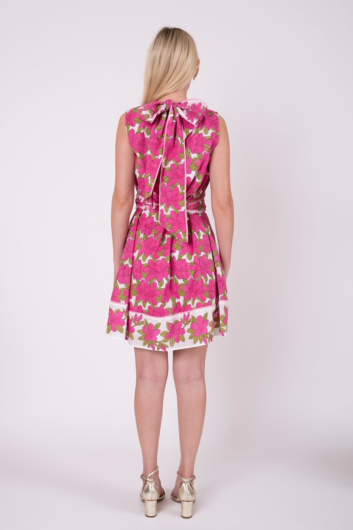 Tibi Mini Dress | Fuchsia Azalea