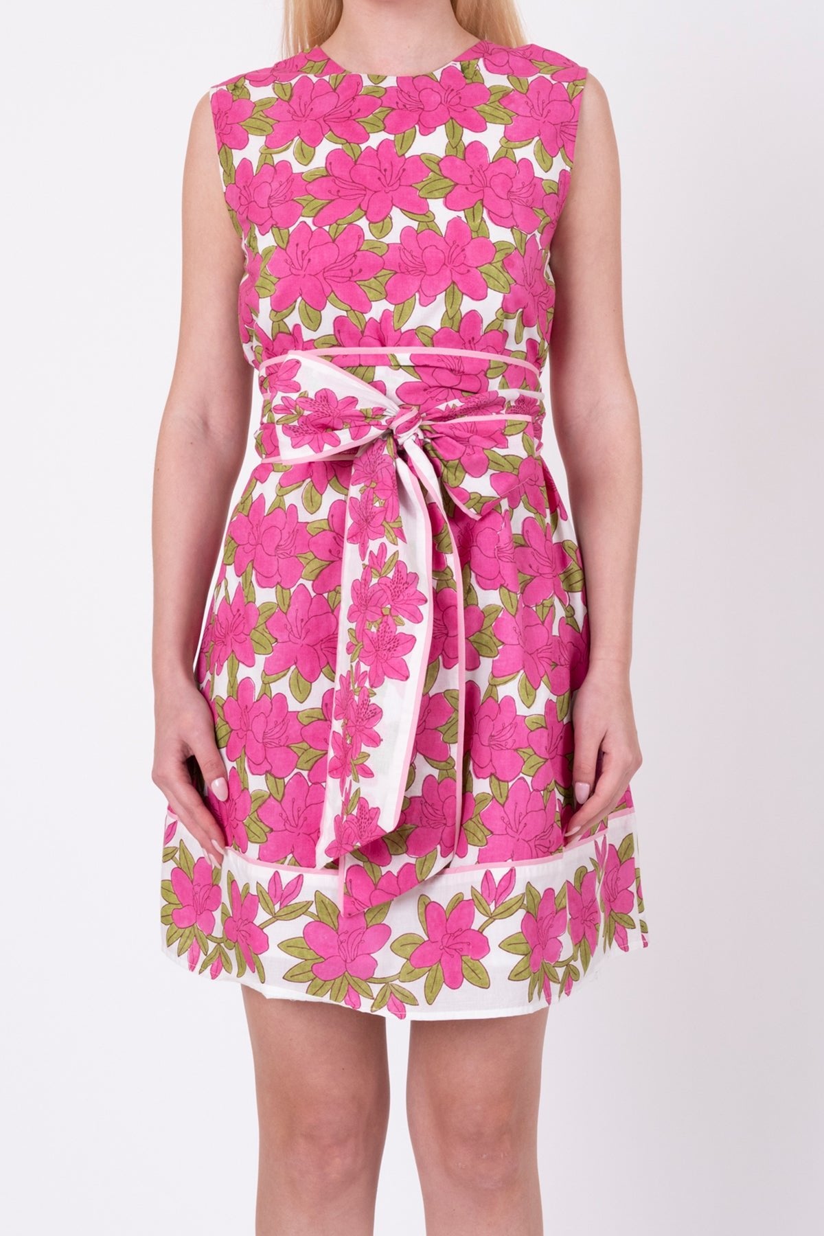 Tibi Mini Dress | Fuchsia Azalea