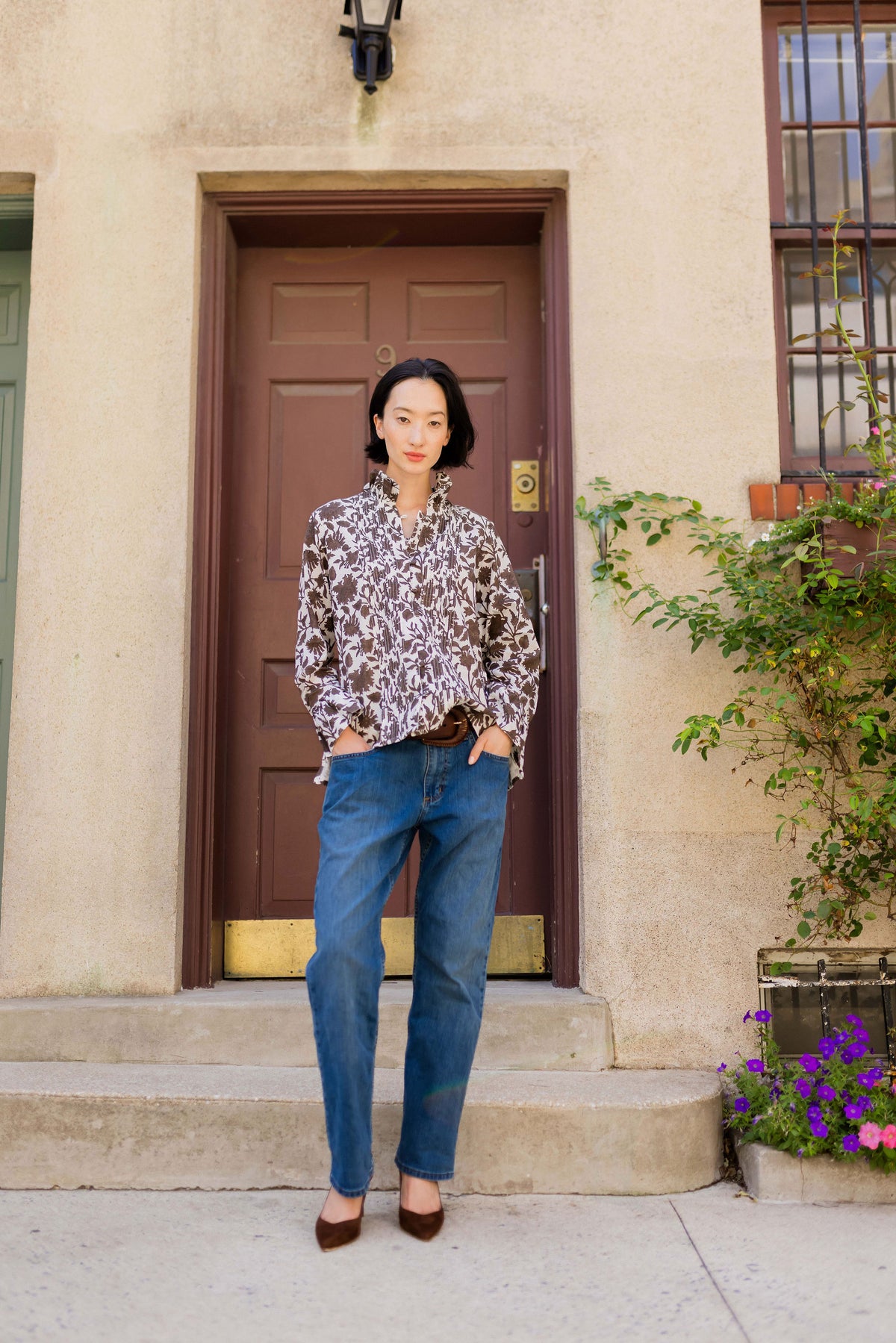 Montalcino Tunic | Espresso Vintage Lily