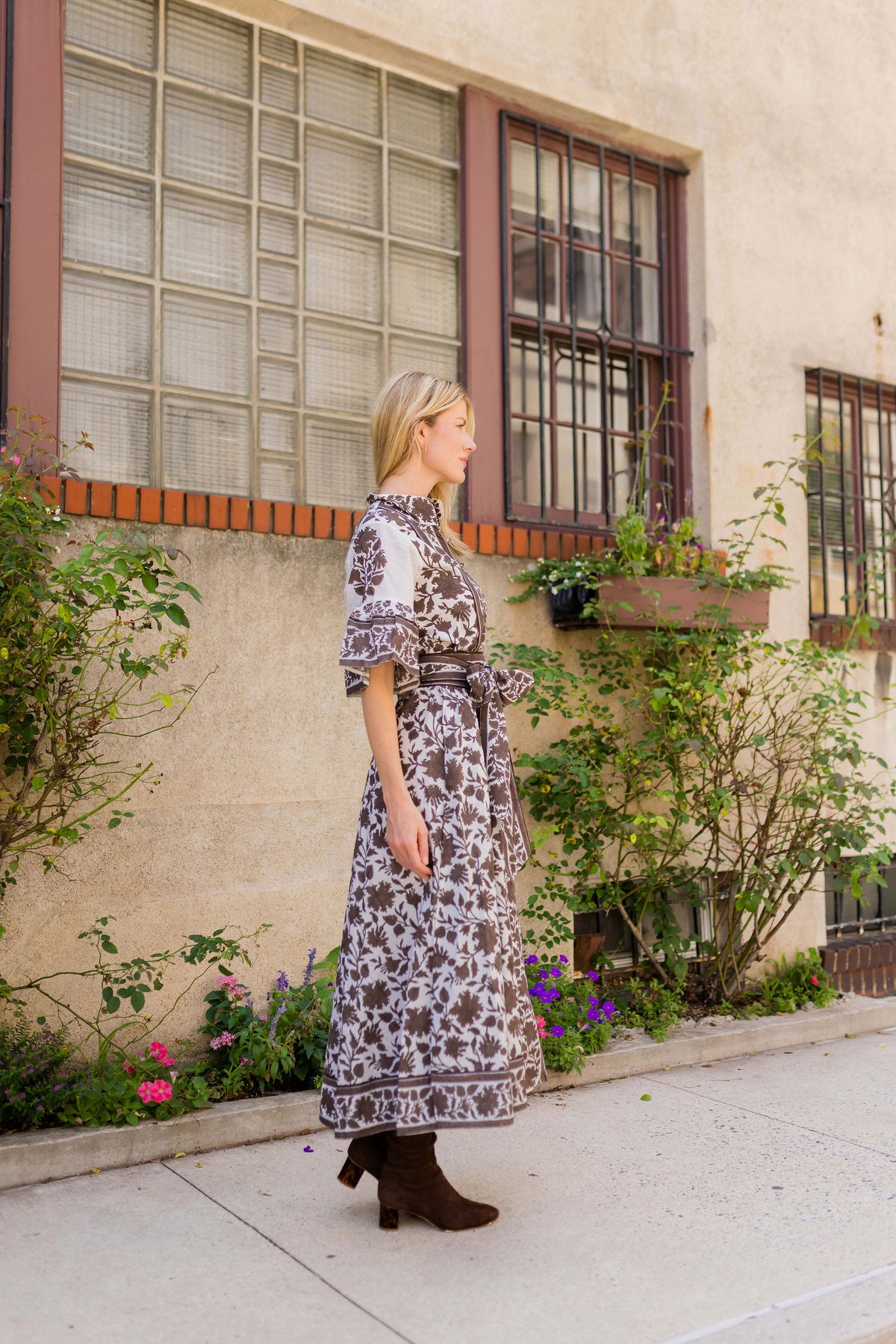 Palladio Kaftan | Espresso Vintage Lily