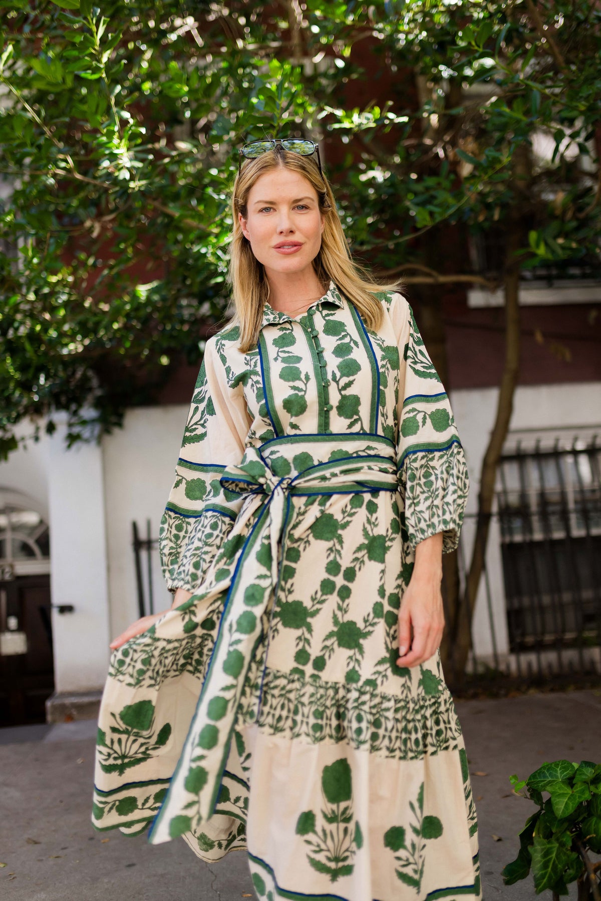 Sue Sartor Flounce™️ | Lirio vintage verde kelly