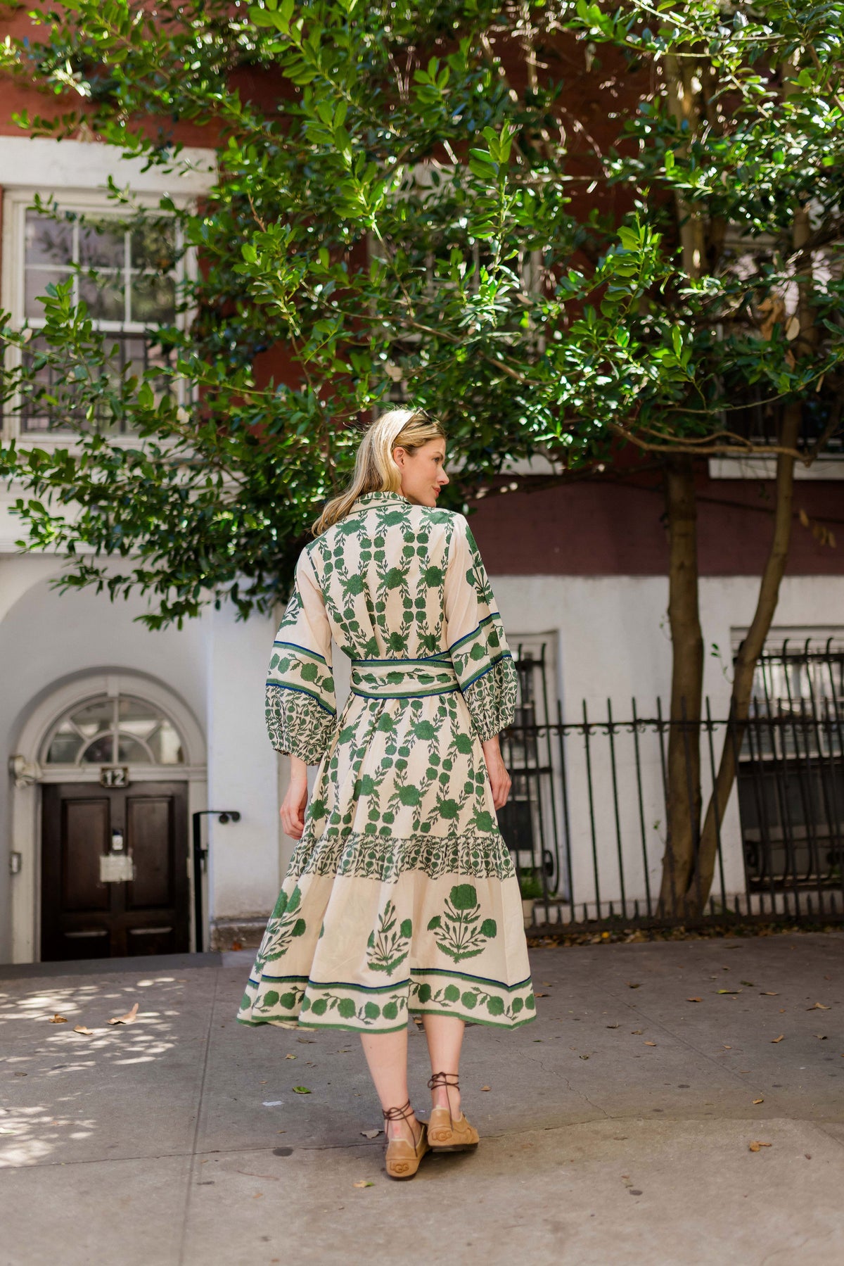 Sue Sartor Flounce™️ | Lirio vintage verde kelly