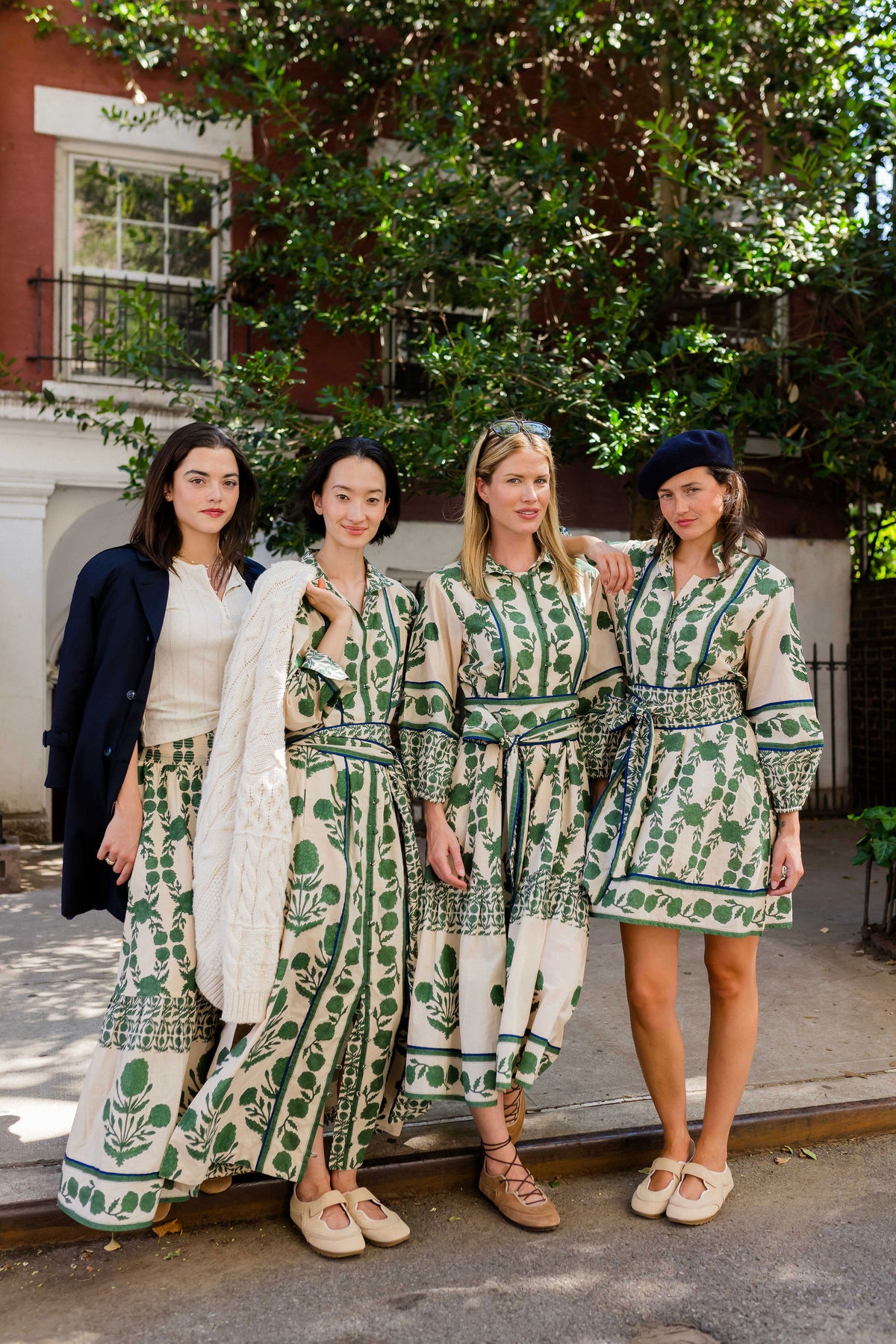 Sue Sartor Flounce™️ | Lirio vintage verde kelly