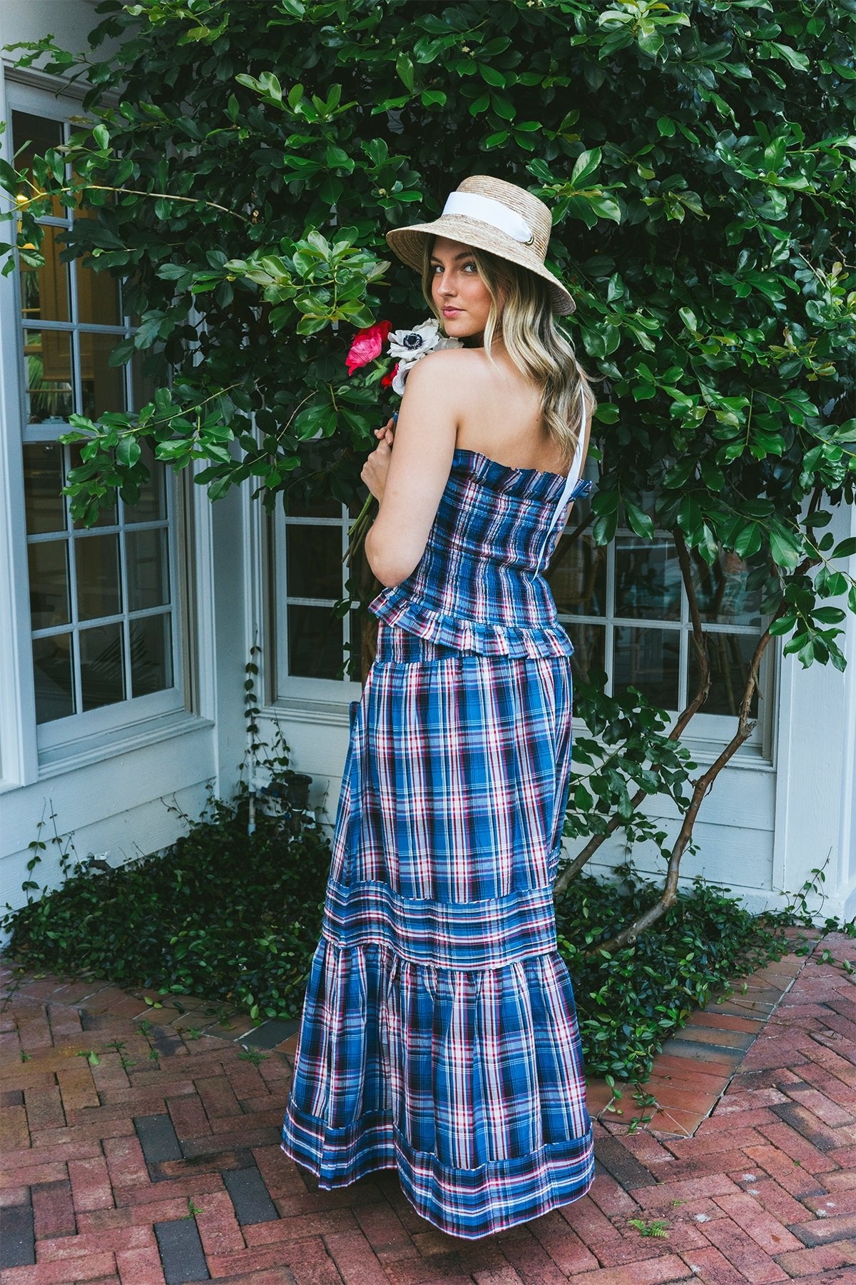 Arles Skirt | Liberty Plaid