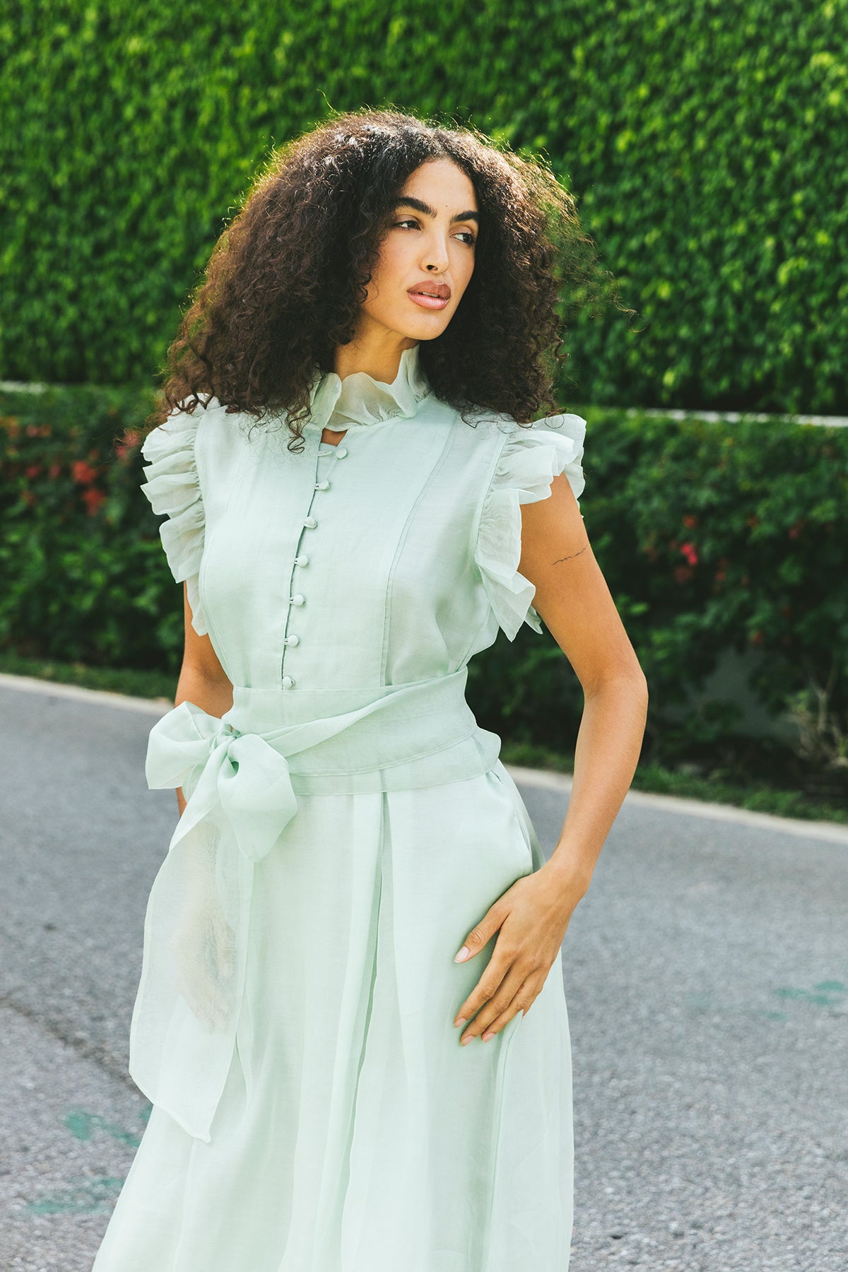 Fairfield | Mint Organza