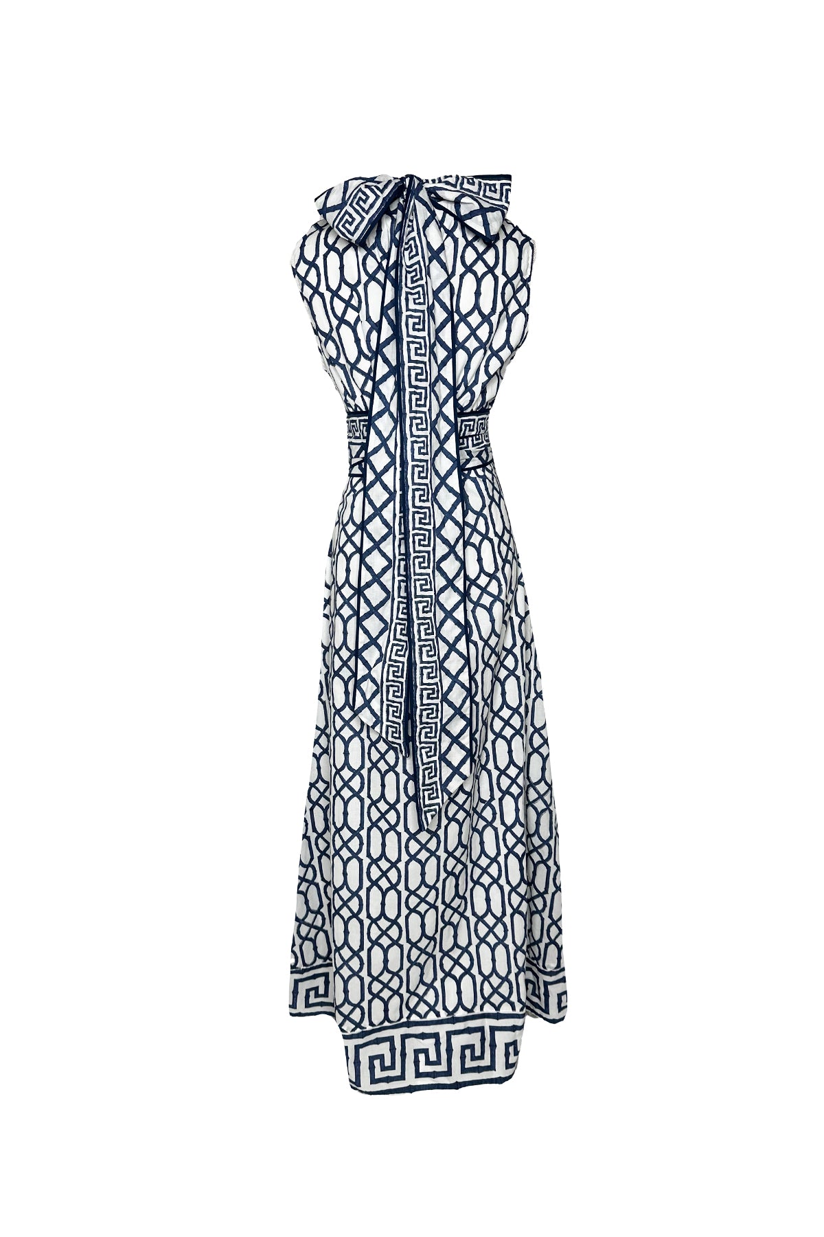 Tibi Dress | Navy Bamboo