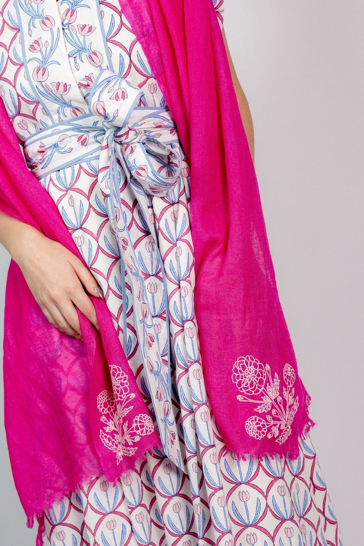 Fairfield | Pale Pink/Sky Tulip