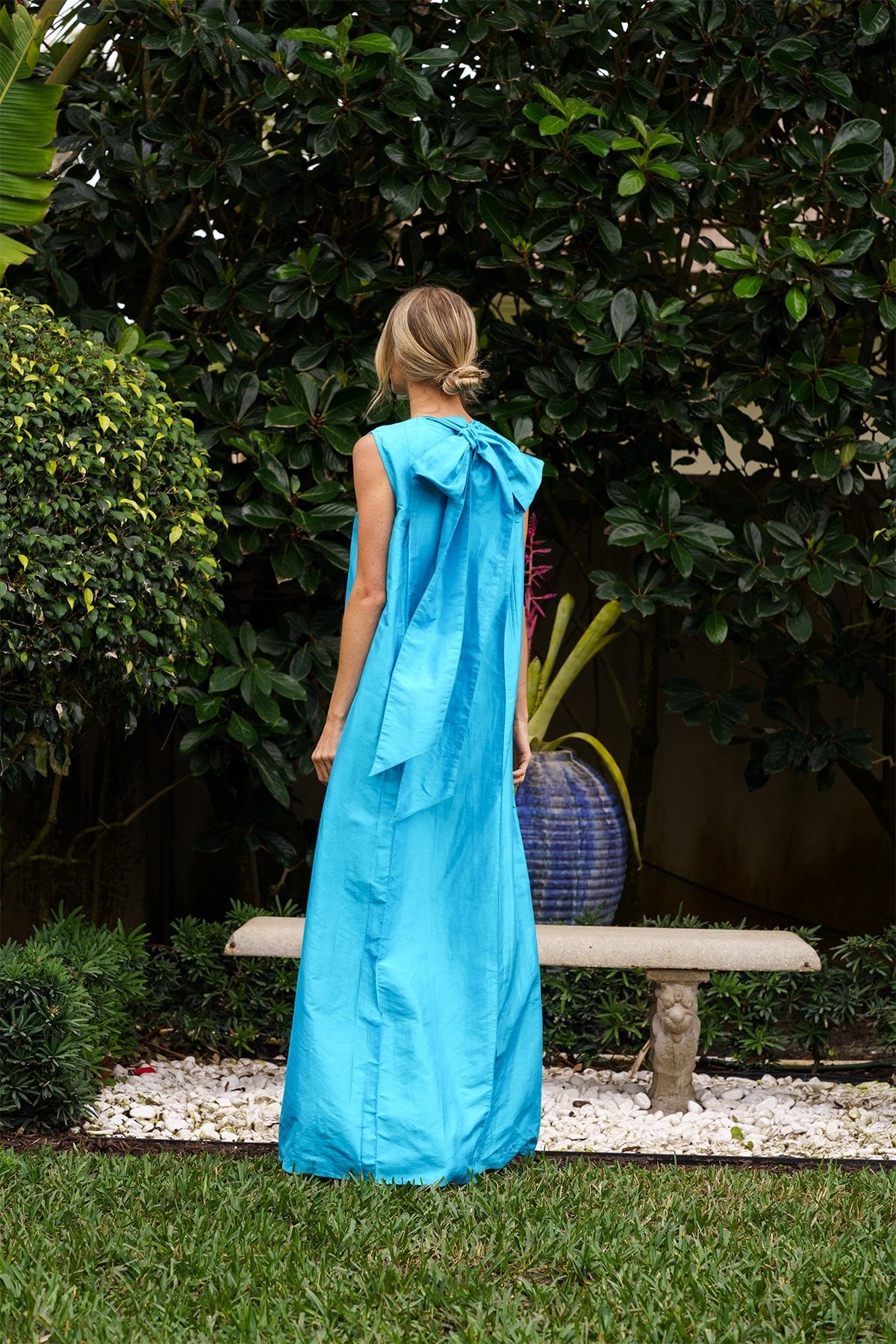 Sue Sartor Volant sans manches™️ | Bambou Bleu Ciel