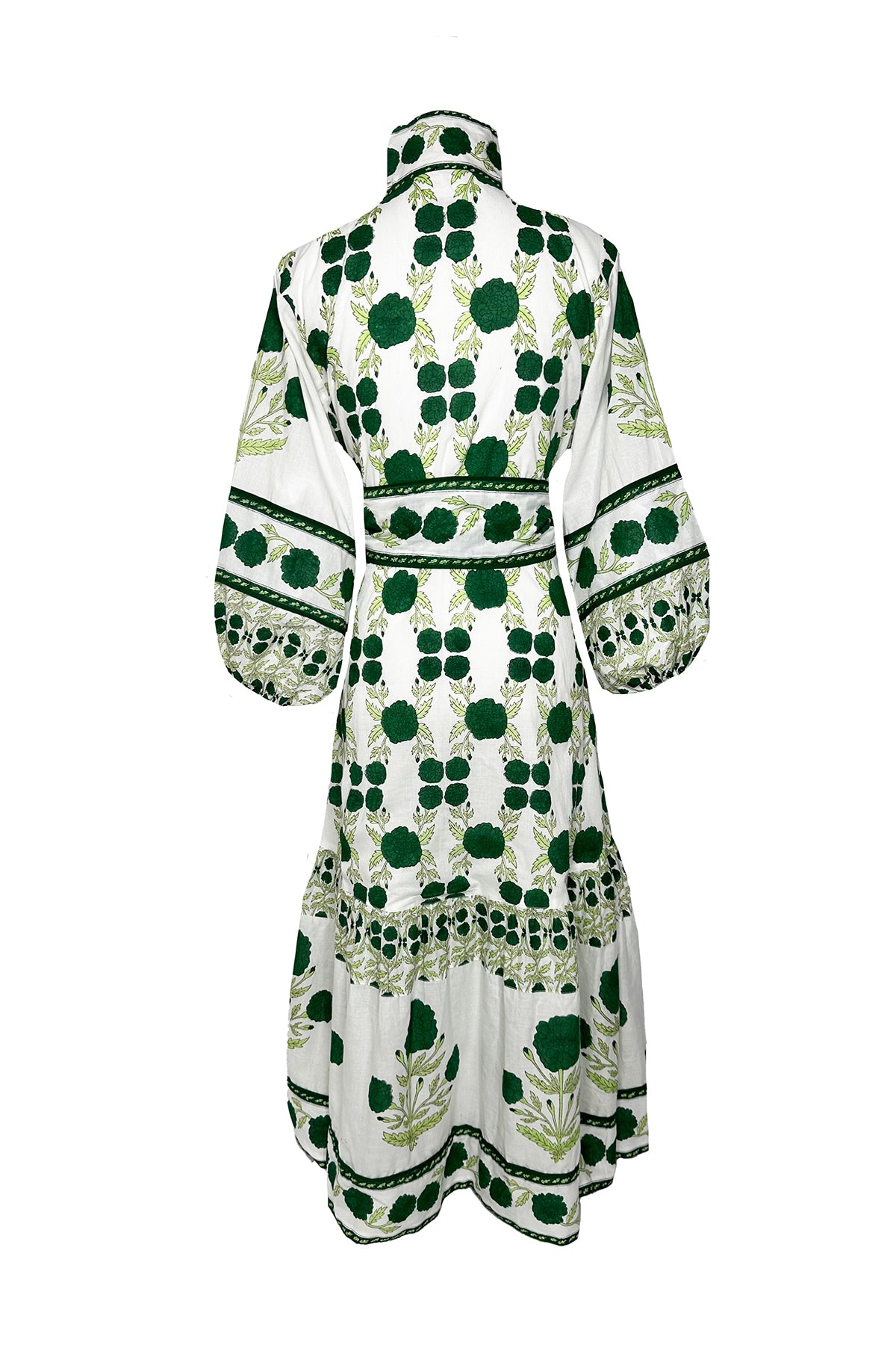 SUE SARTOR Flounce | Emerald Green SUE SARTOR Marigold