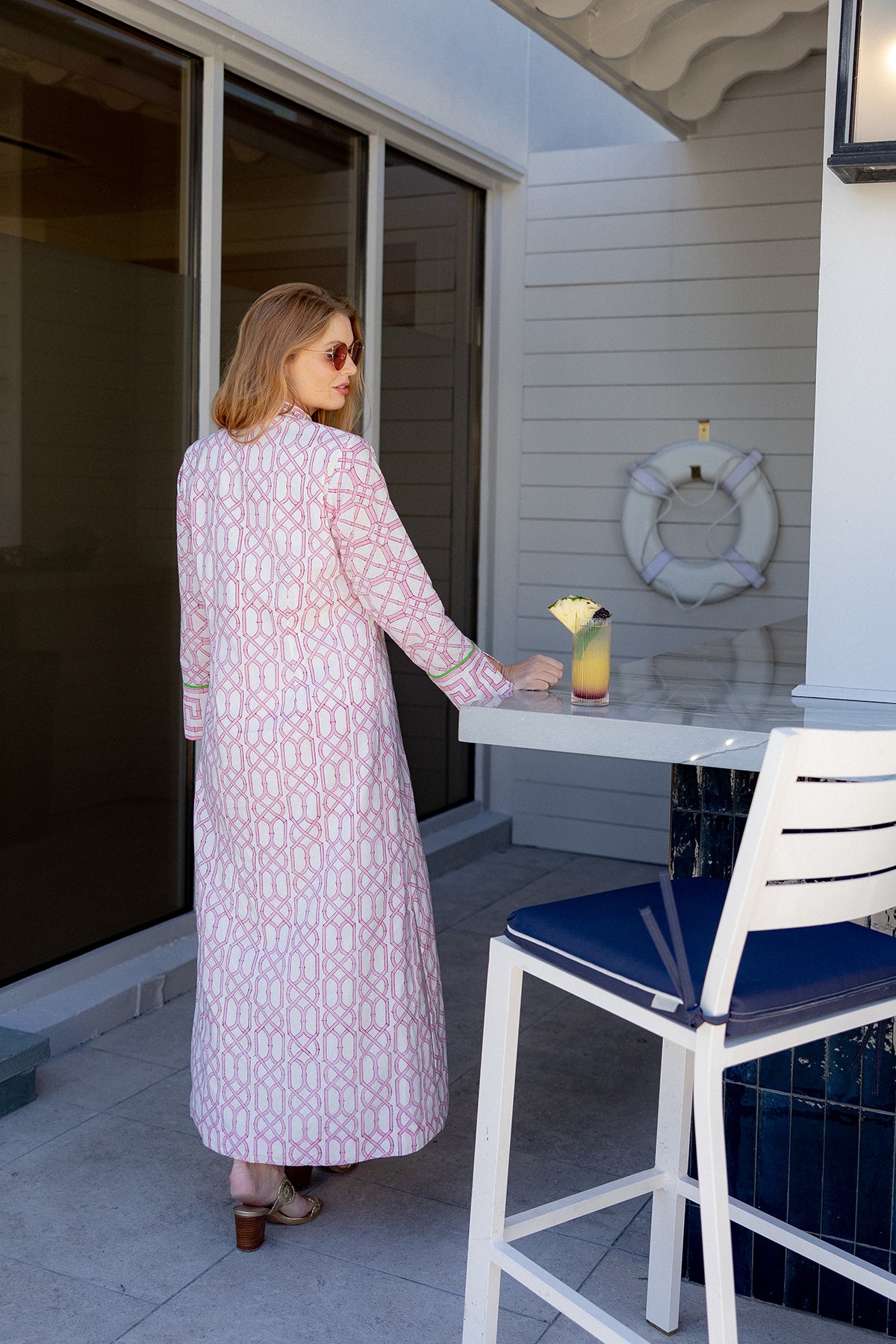 Marrakech Kaftan | Hibiscus Bamboo