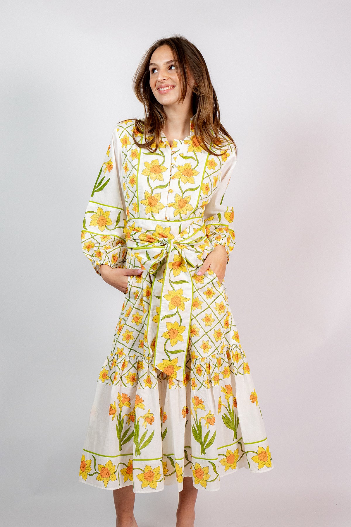 Sue Sartor Flounce™️ | Lirio vintage verde kelly