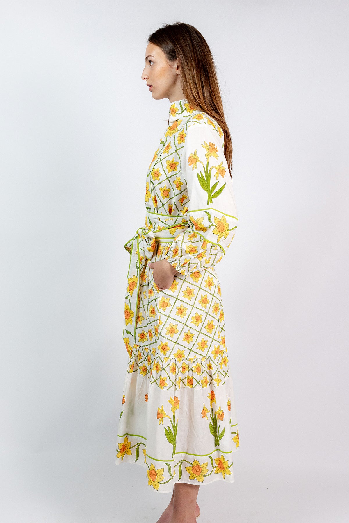 Sue Sartor Flounce™️ | Lirio vintage verde kelly