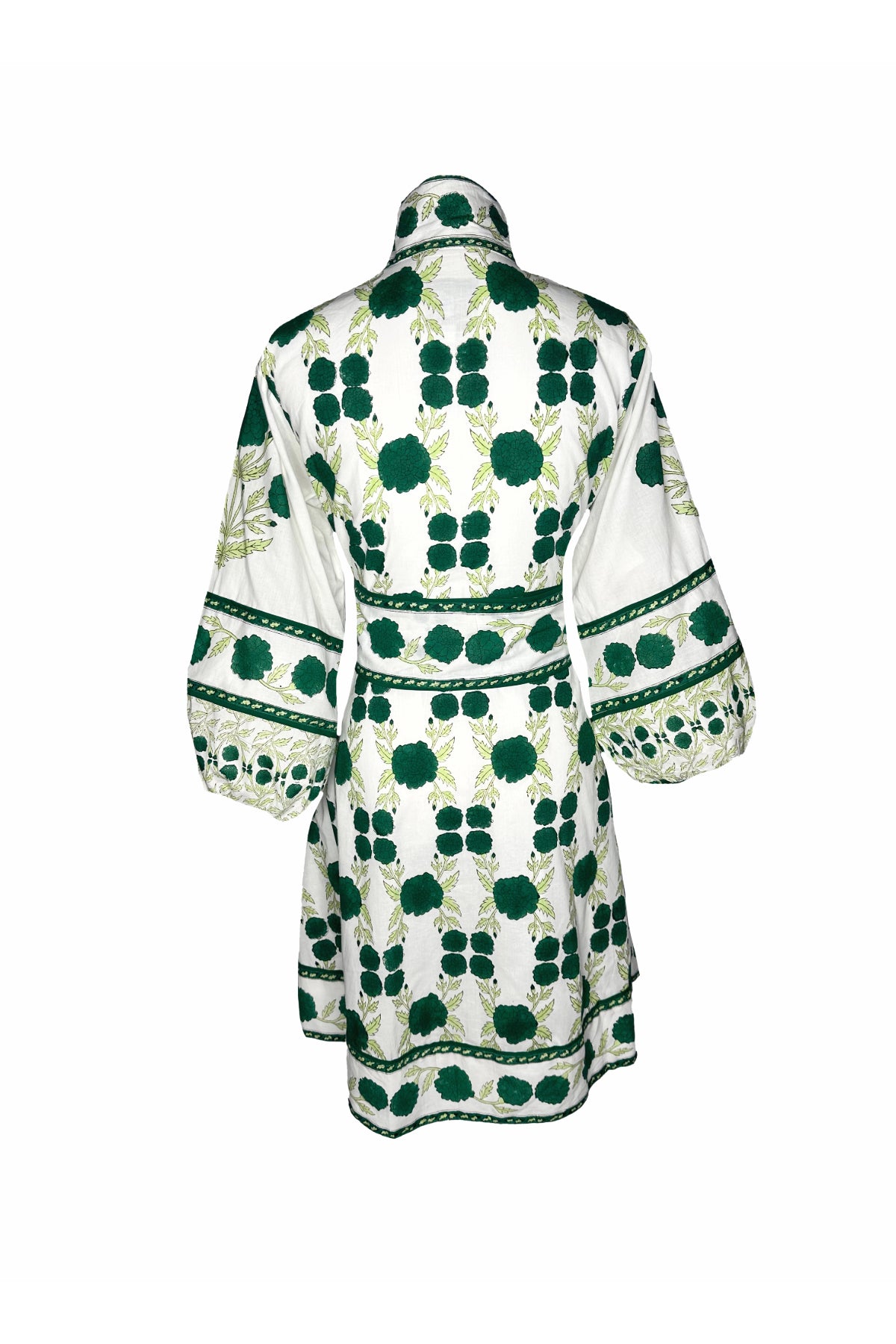 SUE SARTOR Flounce Shorty | Emerald Green SUE SARTOR Marigold