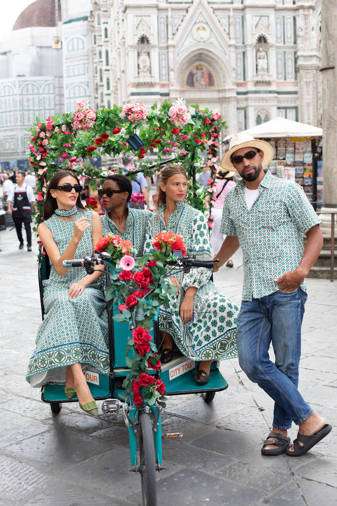 Tibi Dress | Verdigris Fiore