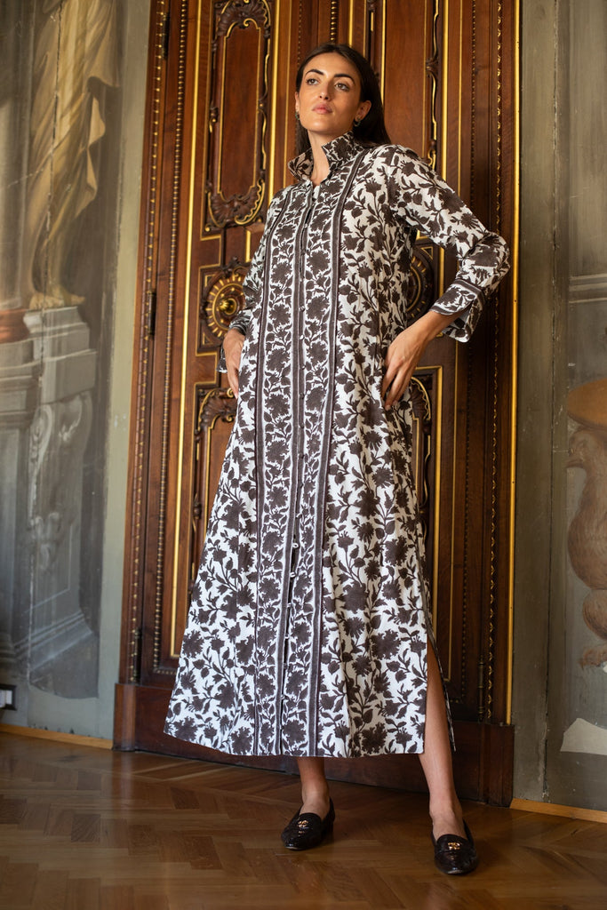 Marrakech Kaftan | Espresso Vintage Lily