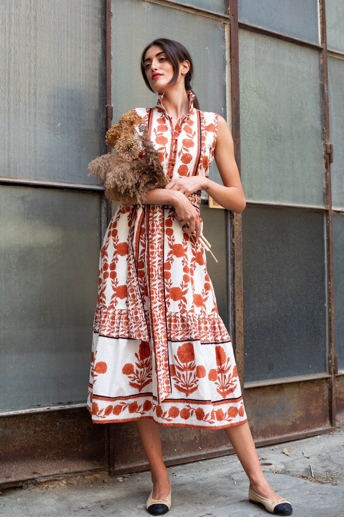 Sue Sartor Volant sans manches™️ | Bambou Bleu Ciel