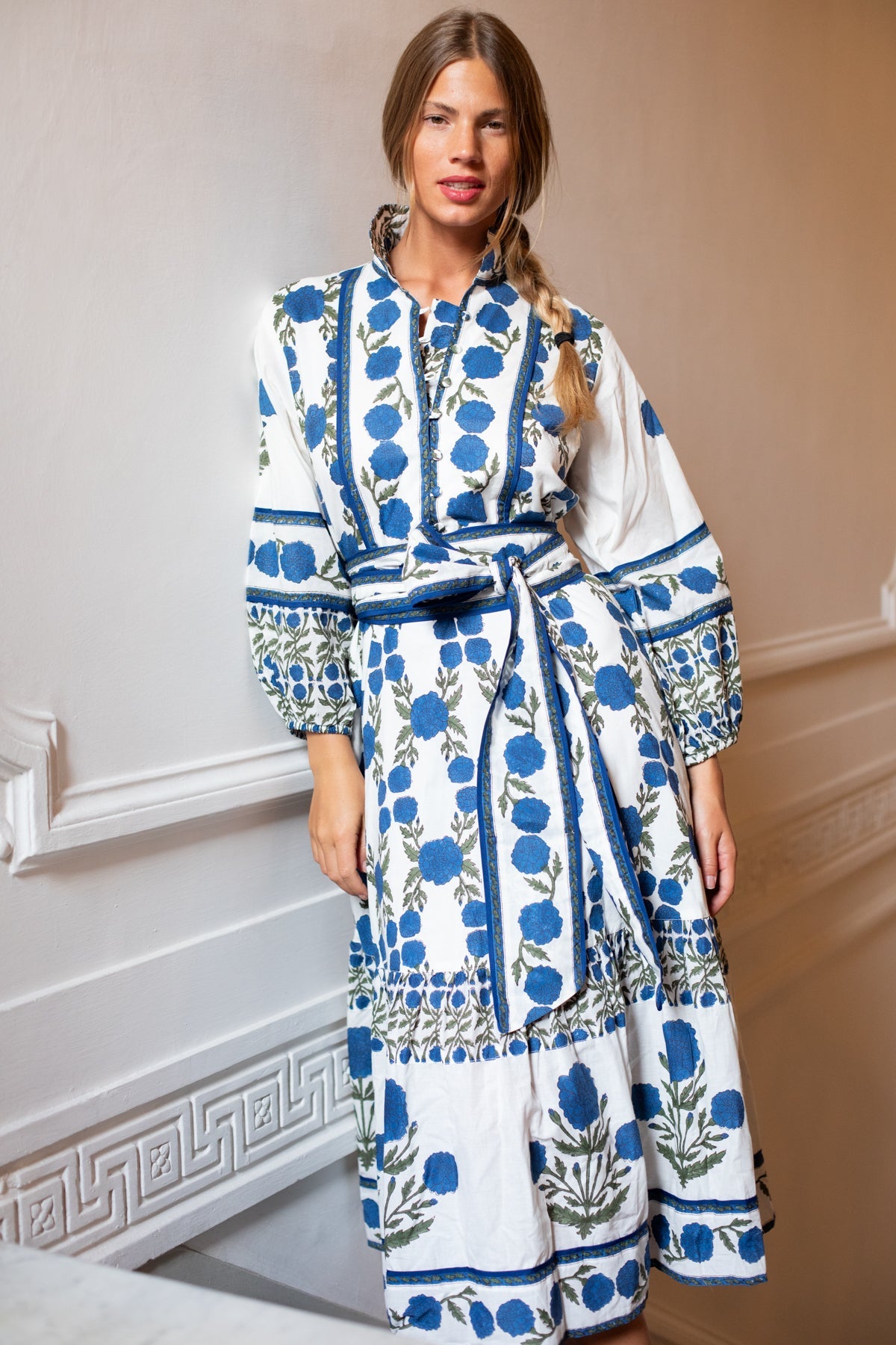 SUE SARTOR Flounce | French Blue SUE SARTOR Marigold