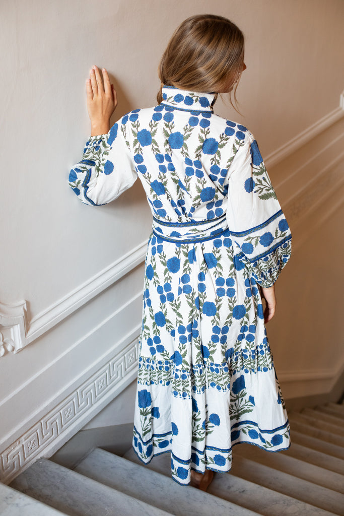 SUE SARTOR Flounce | French Blue SUE SARTOR Marigold