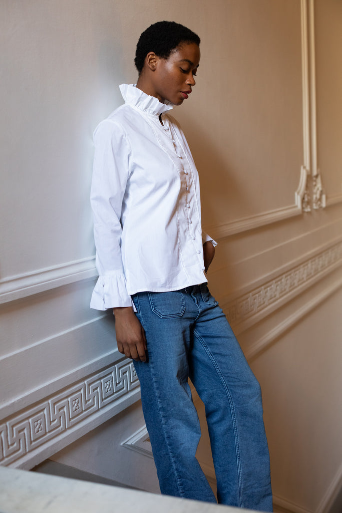 Montalcino Tunic | White Poplin