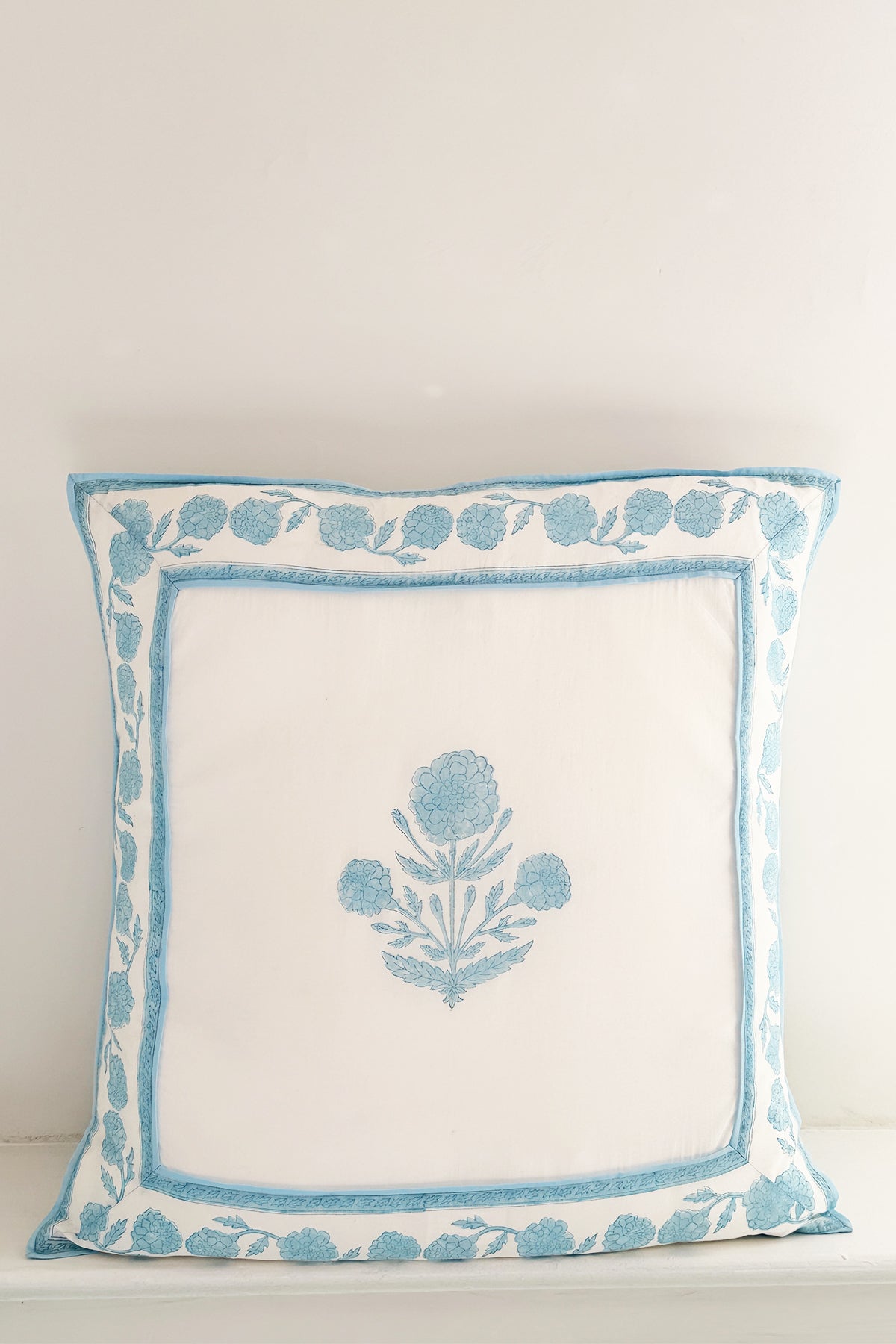 Tie Back Euro Sham | SUE SARTOR Marigold