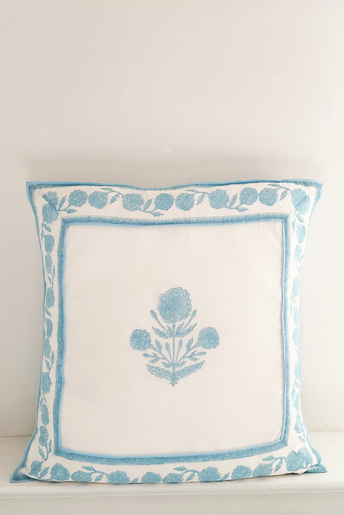 Tie Back Euro Sham | SUE SARTOR Marigold