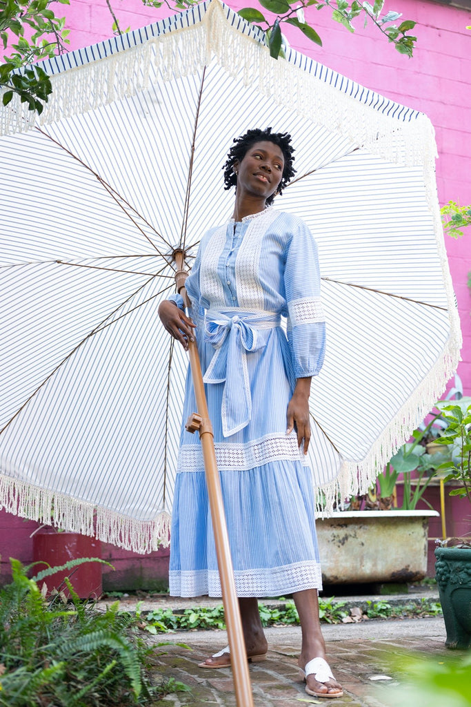 Flounce Dress | Heritage Craft Meets Modern Style SUE SARTOR Flounce Dress | Heritage Craft Meets Modern Style SUE SARTOR