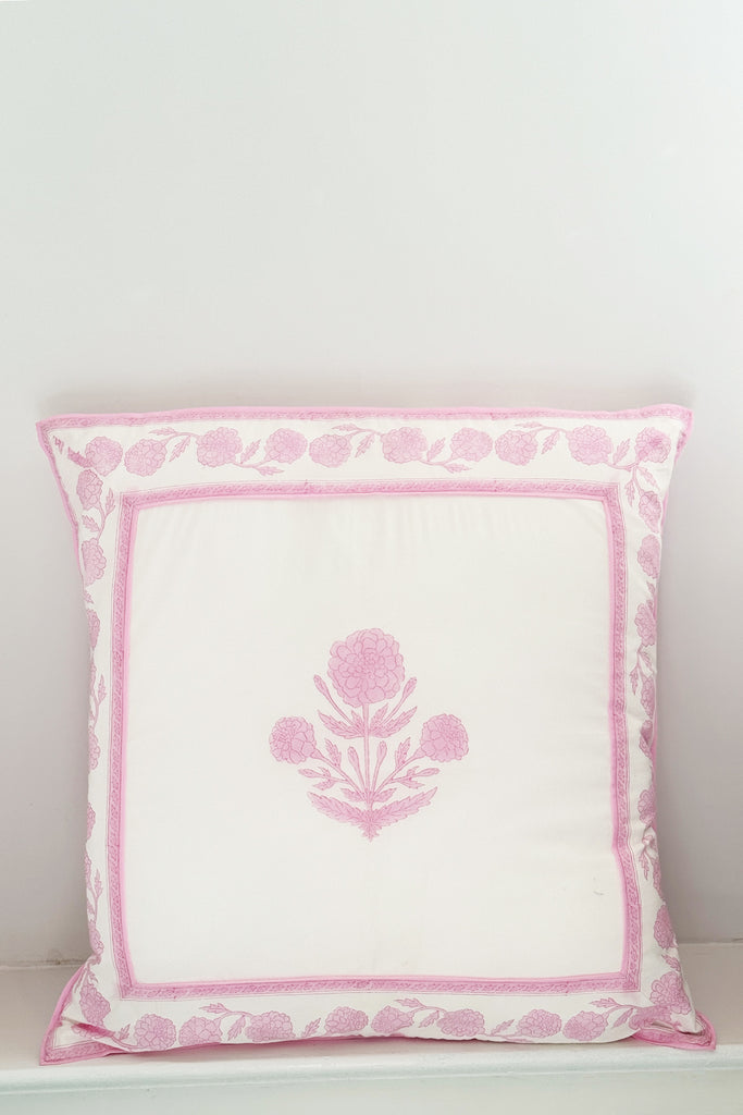 Tie Back Euro Sham | SUE SARTOR Marigold