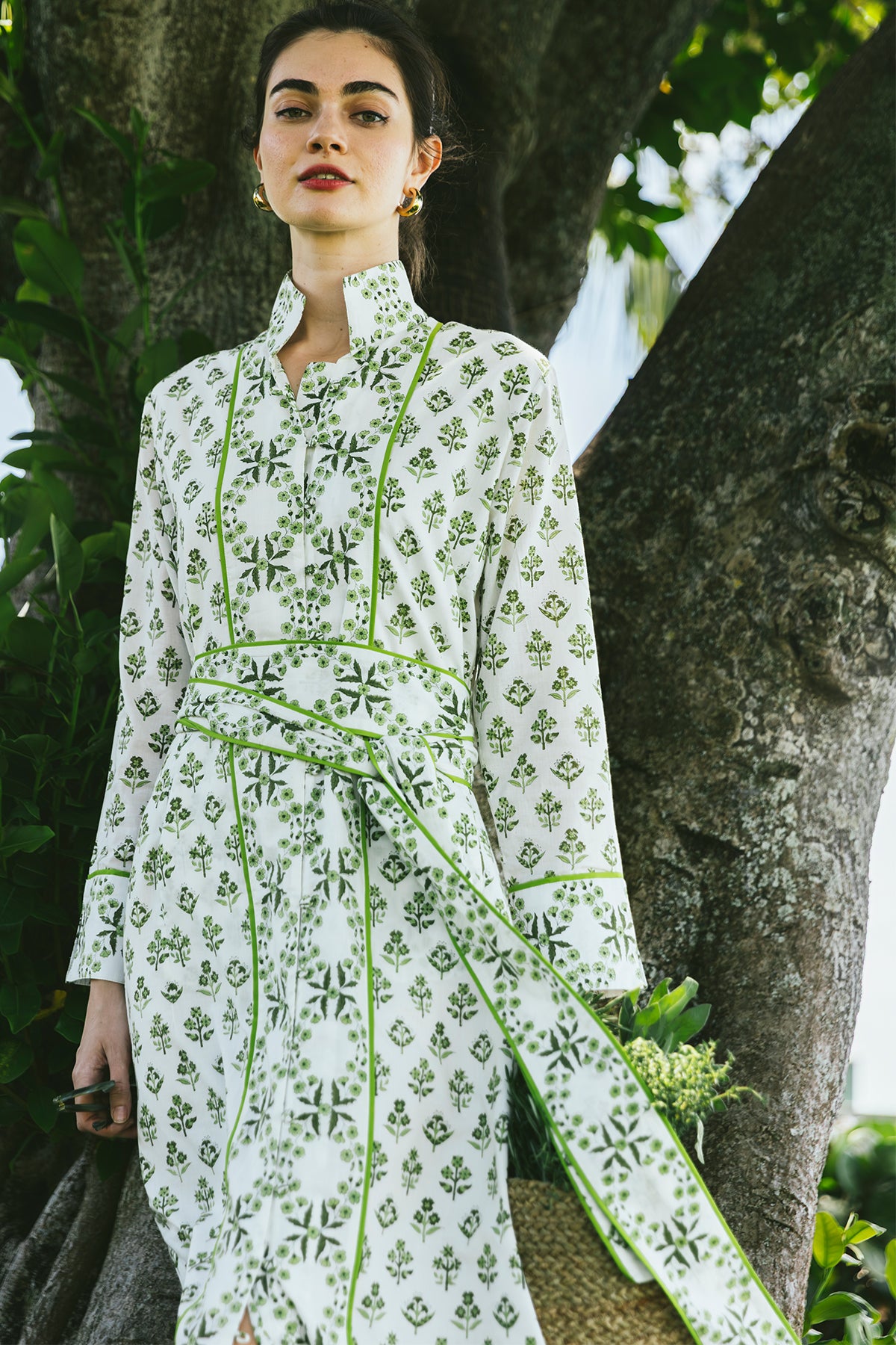 Marrakech Kaftan | Chartreuse/Sage Provence