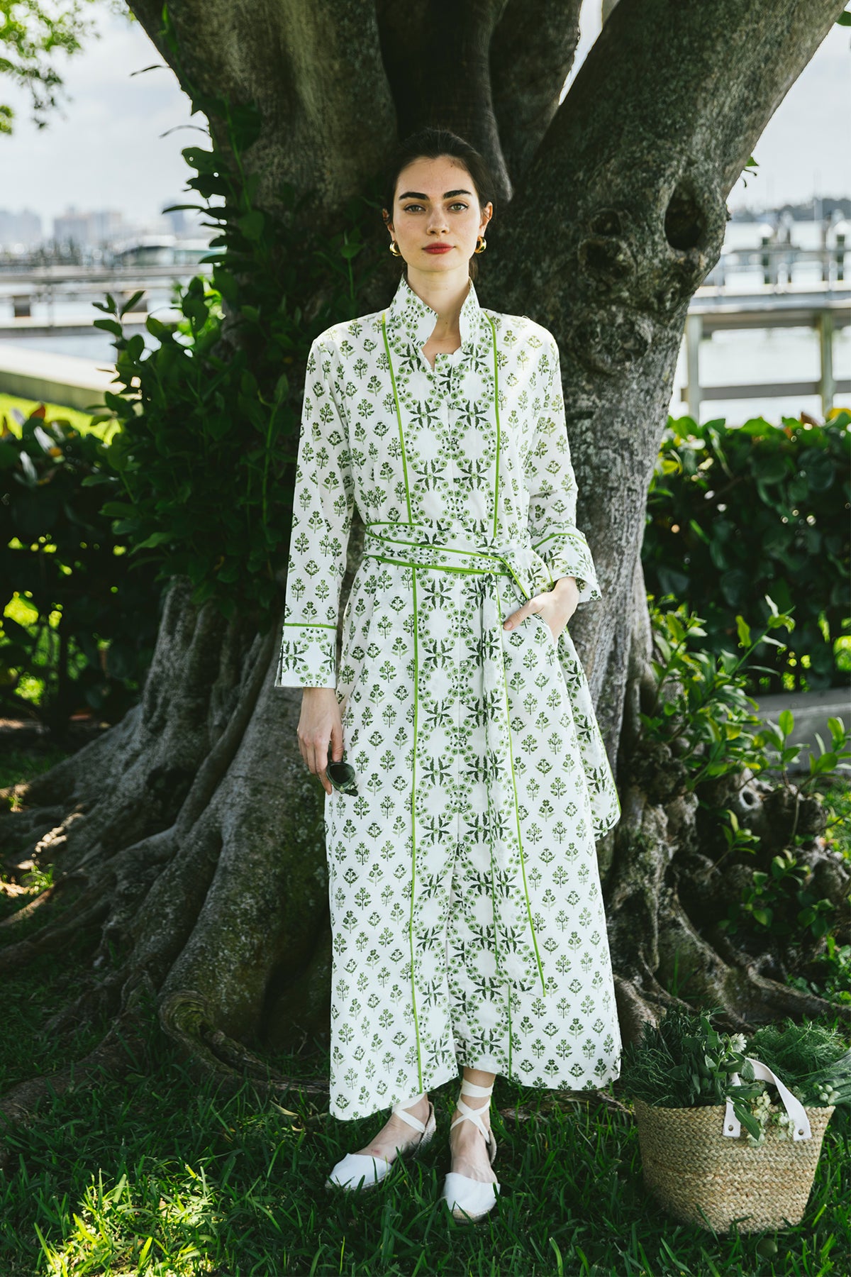 Marrakech Kaftan | Chartreuse/Sage Provence