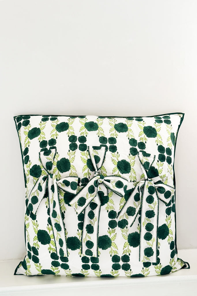 Tie Back Euro Sham | SUE SARTOR Marigold