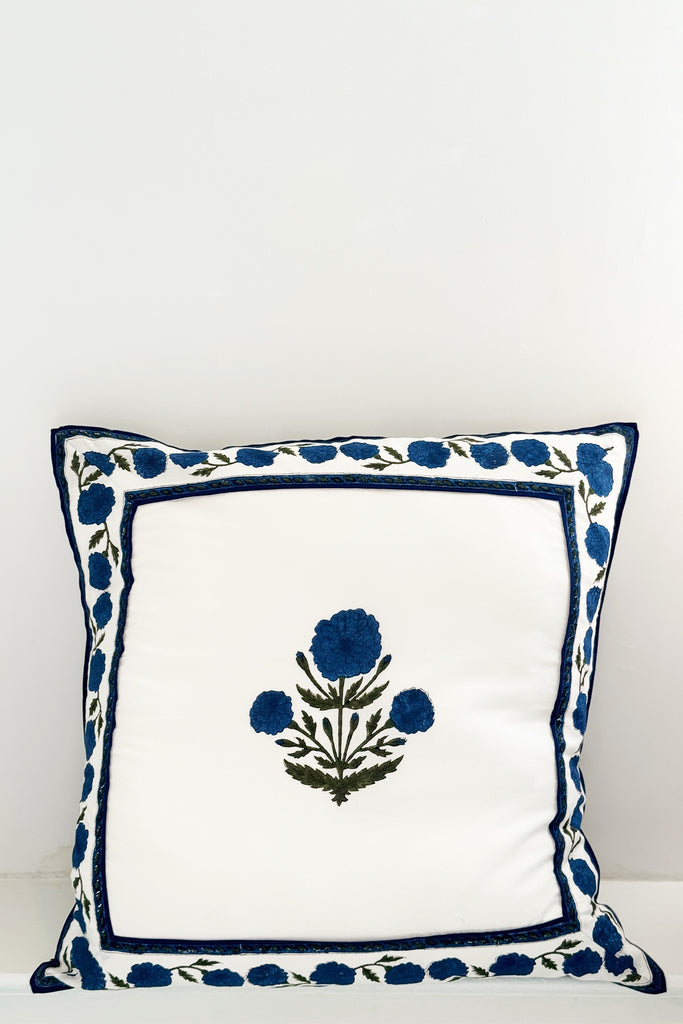 Tie Back Euro Sham | SUE SARTOR Marigold