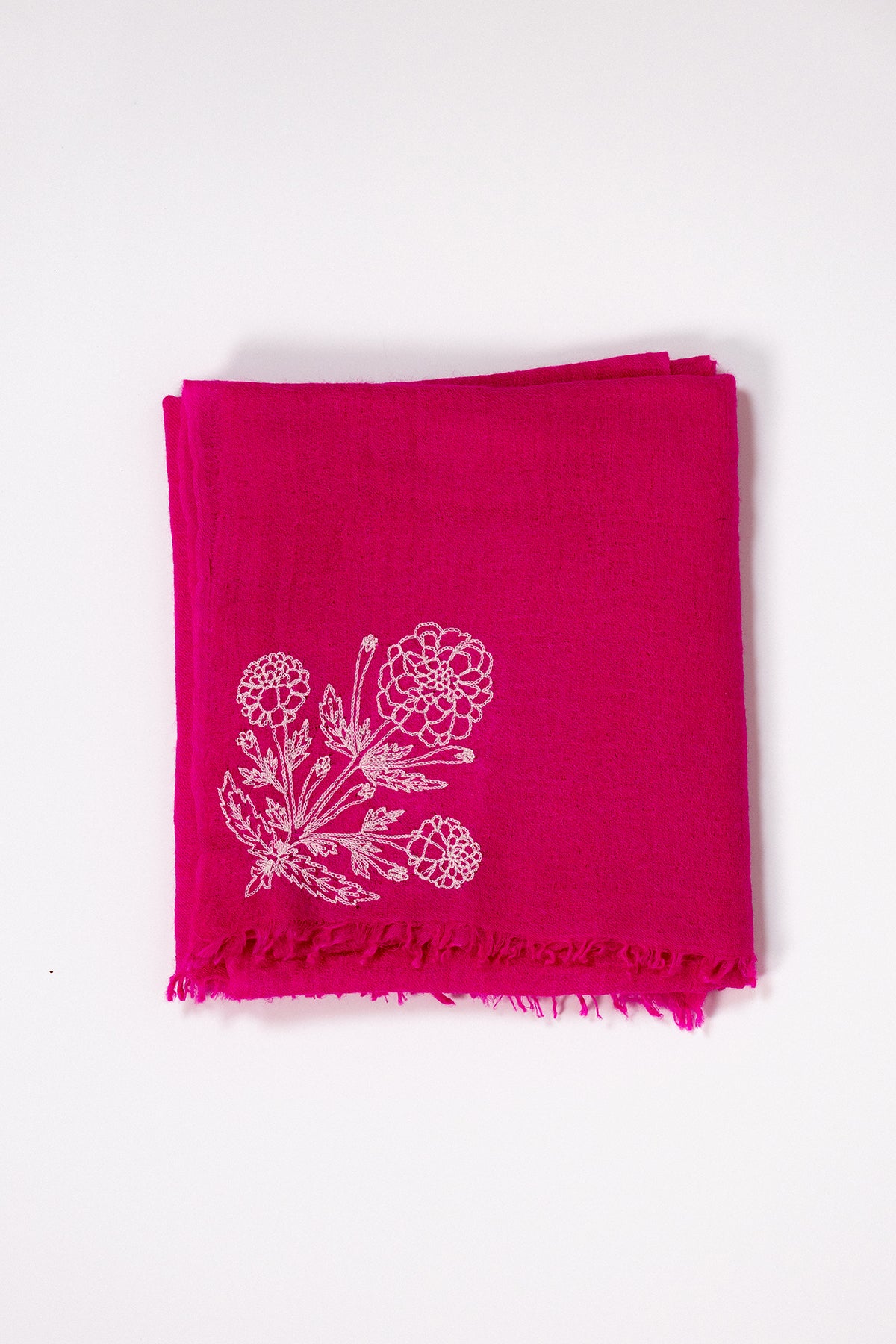 Cashmere Shawl | SUE SARTOR Marigold © Embroidery
