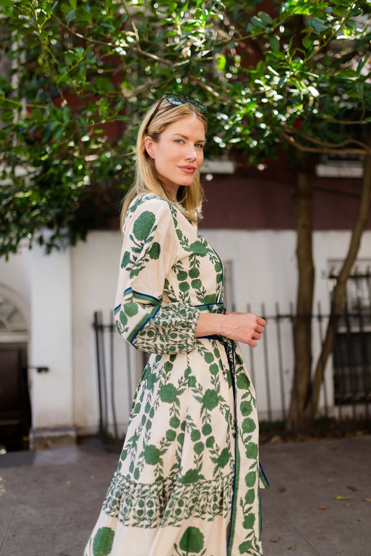 Sue Sartor Flounce™️ | Lirio vintage verde kelly