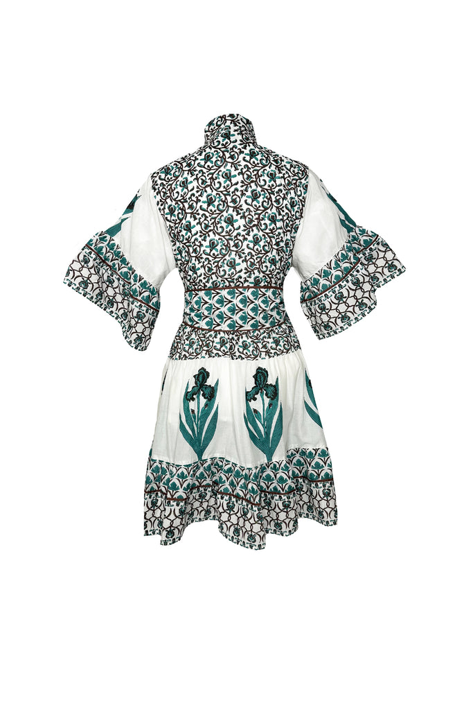 Hamilton Short | Verdigris/Espresso Iris