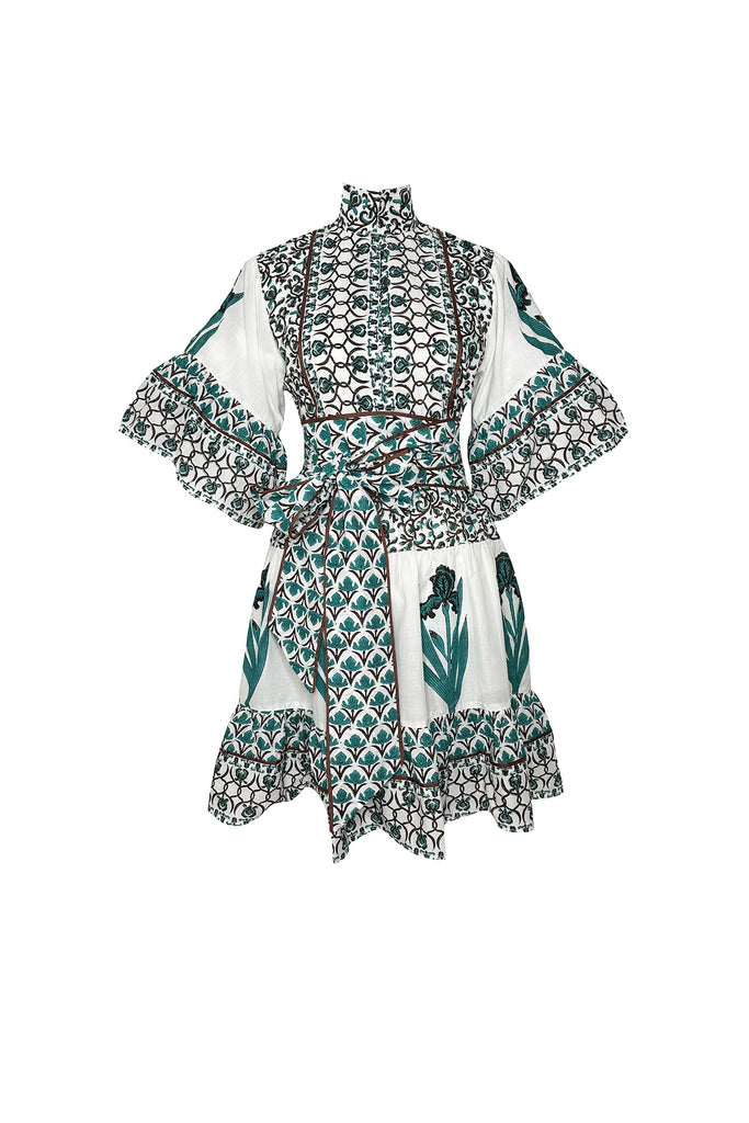 Hamilton Short | Verdigris/Espresso Iris