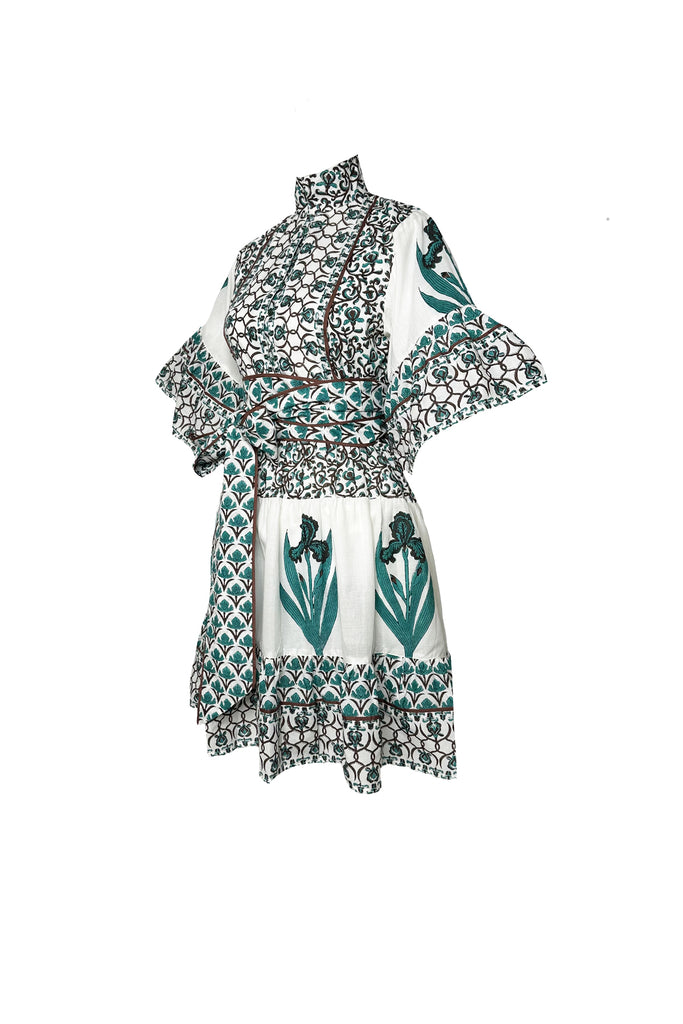 Hamilton Short | Verdigris/Espresso Iris