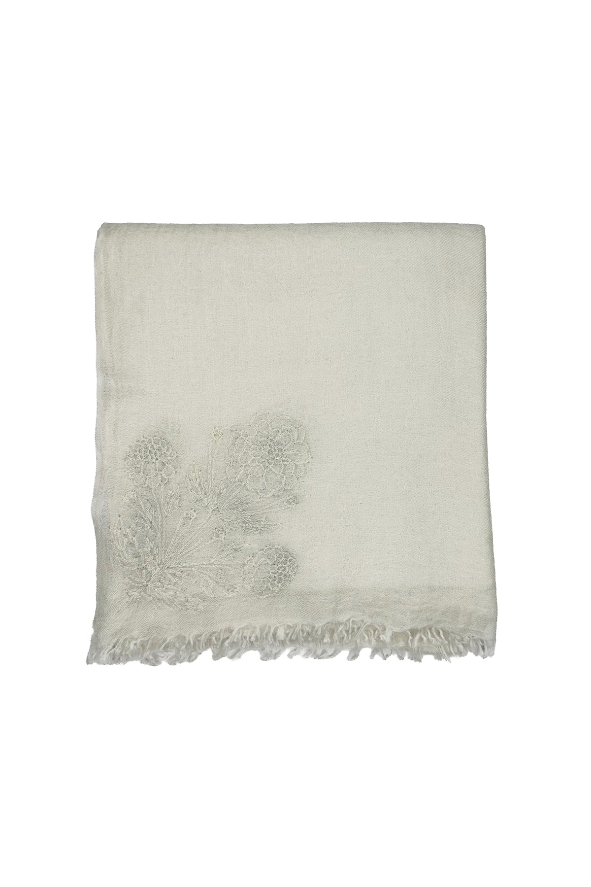 Cashmere Shawl | SUE SARTOR Marigold © Embroidery
