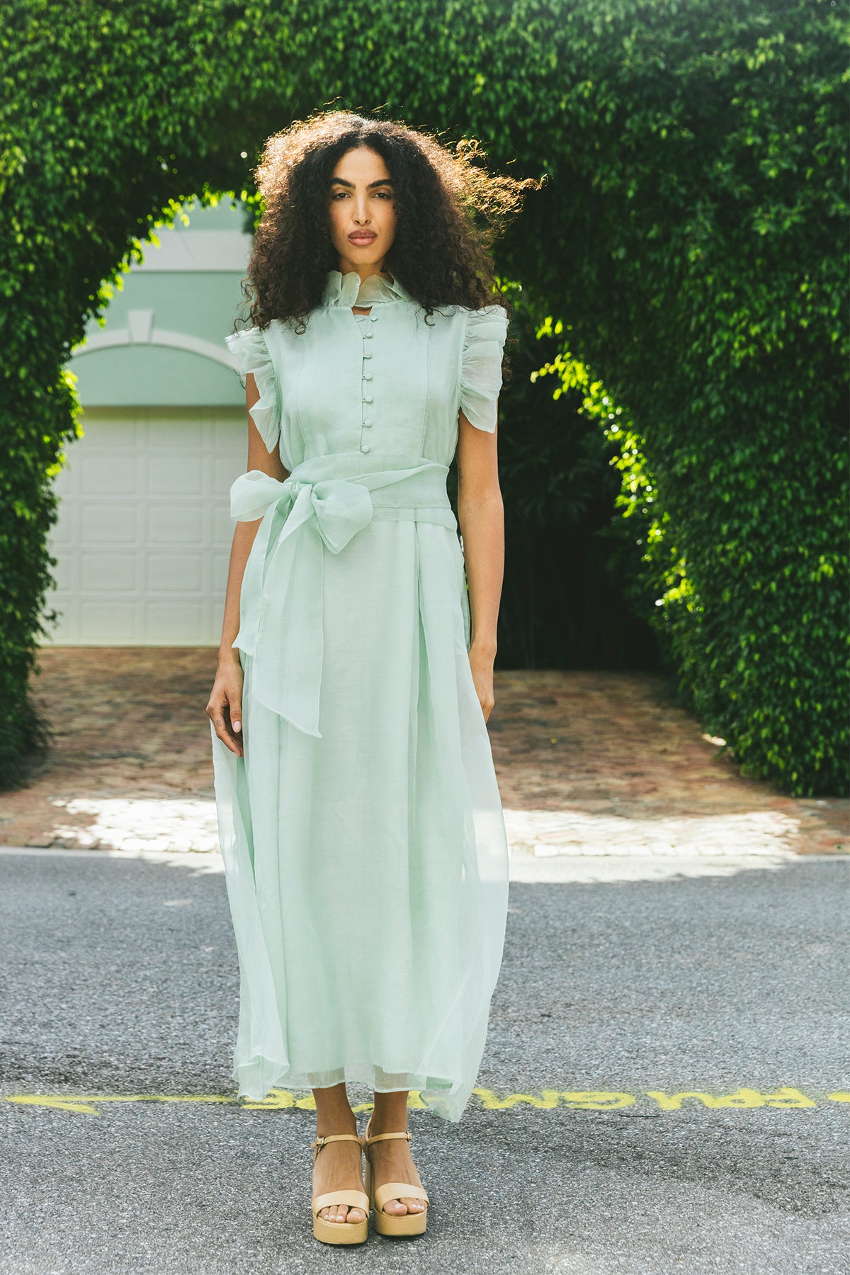 Fairfield | Mint Organza