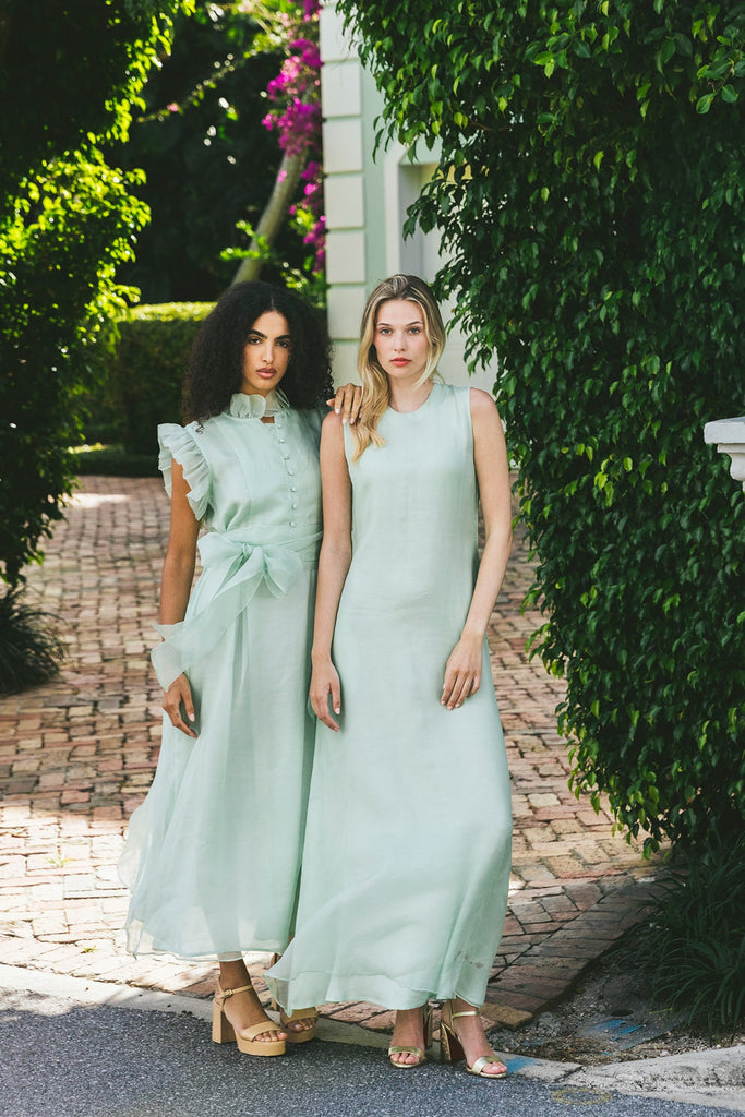 Fairfield | Mint Organza – SUE SARTOR