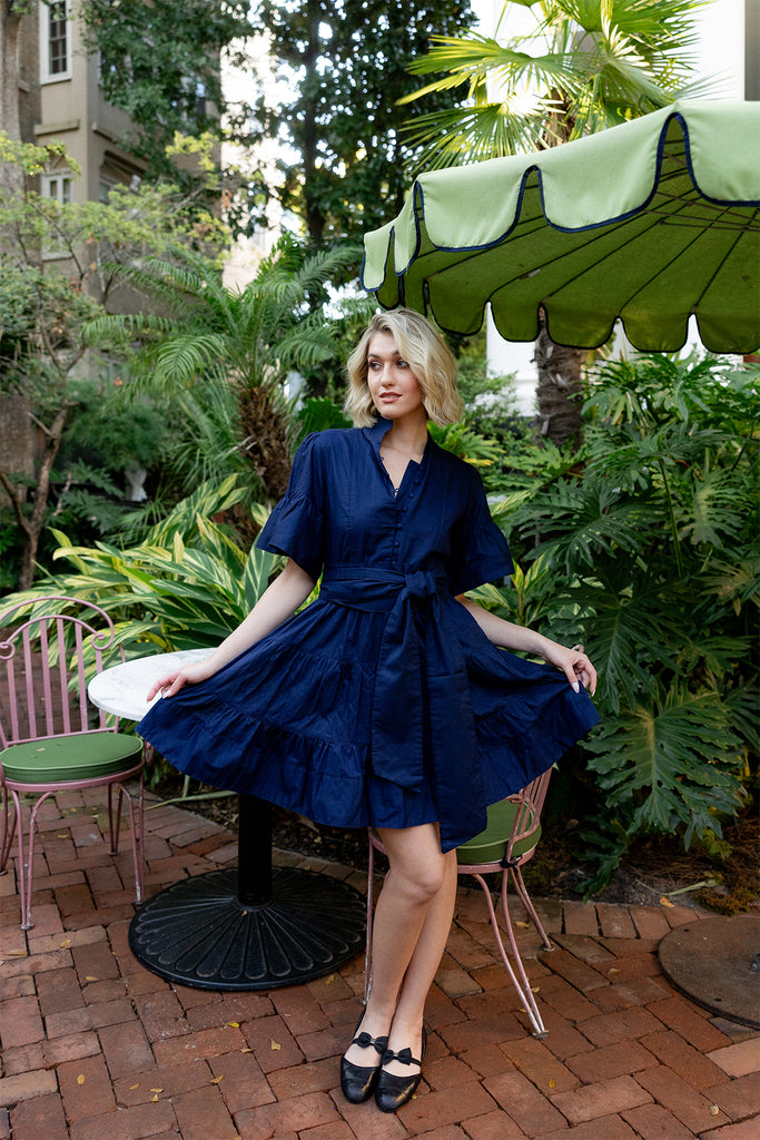 Hamilton Shorty | Algodón azul marino