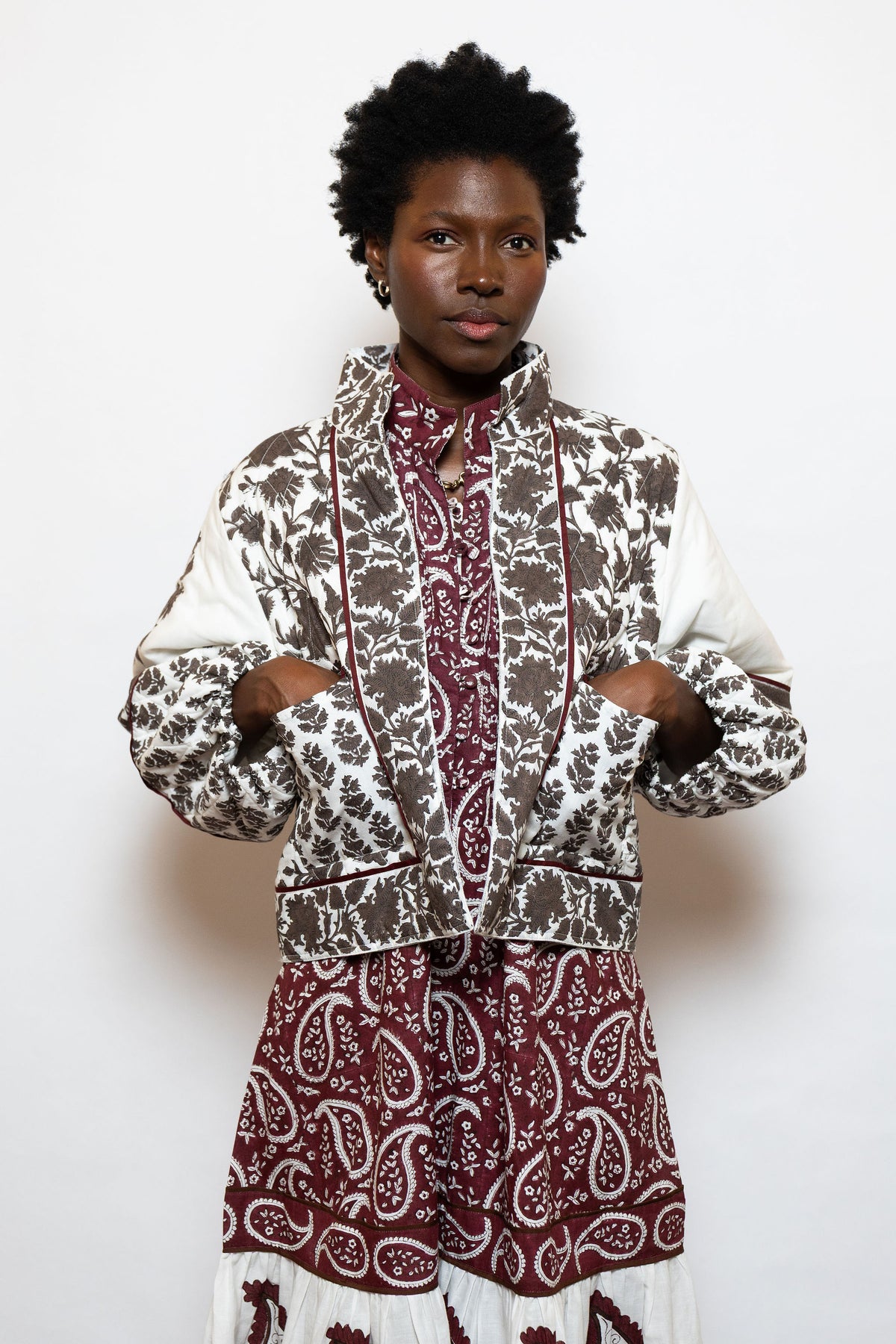 Blouson Jacket | Espresso Vintage Lily