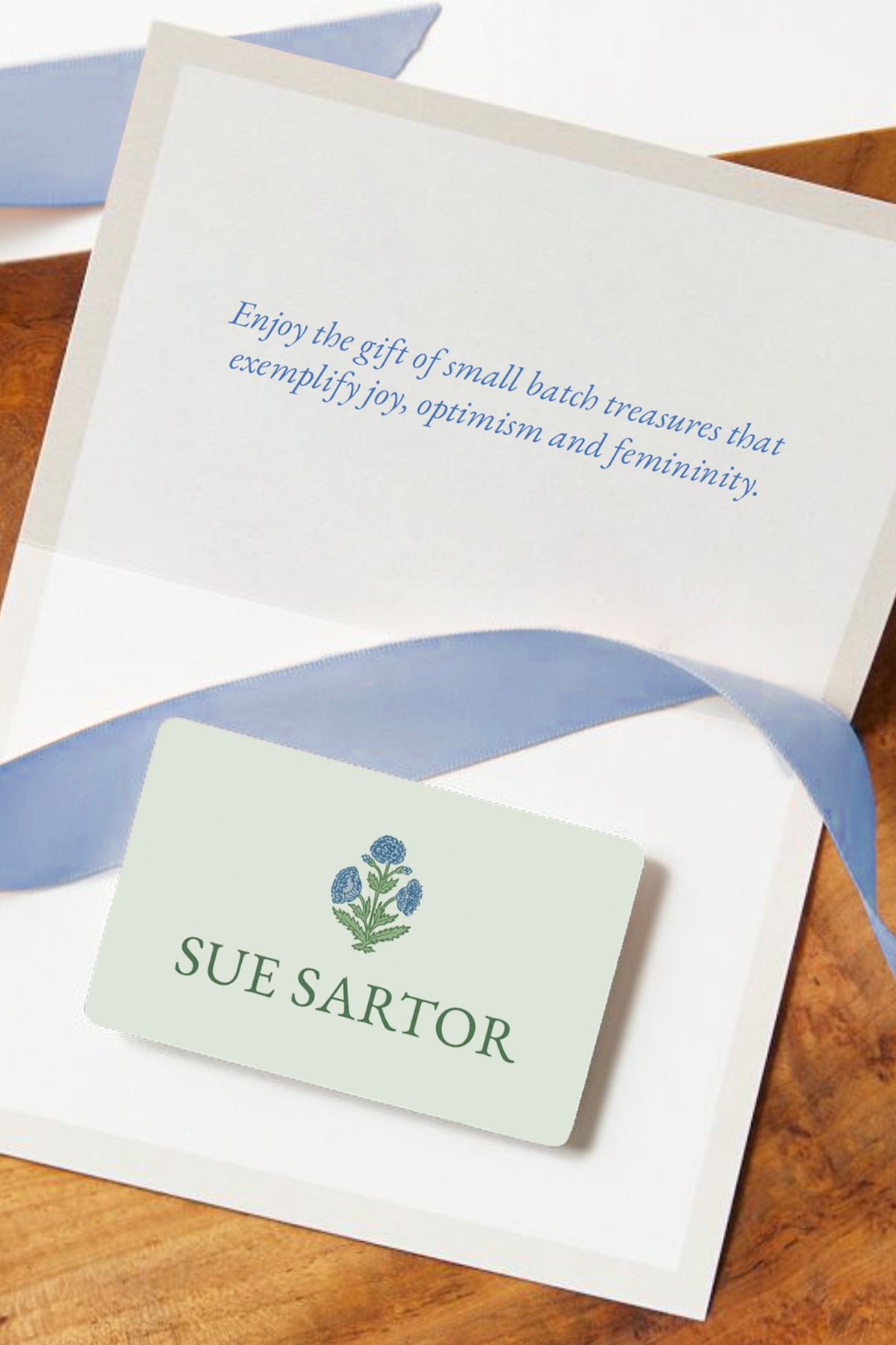 SUE SARTOR Gift Card