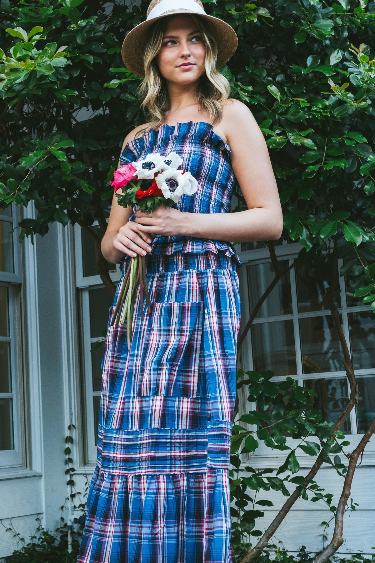 Arles Skirt | Liberty Plaid
