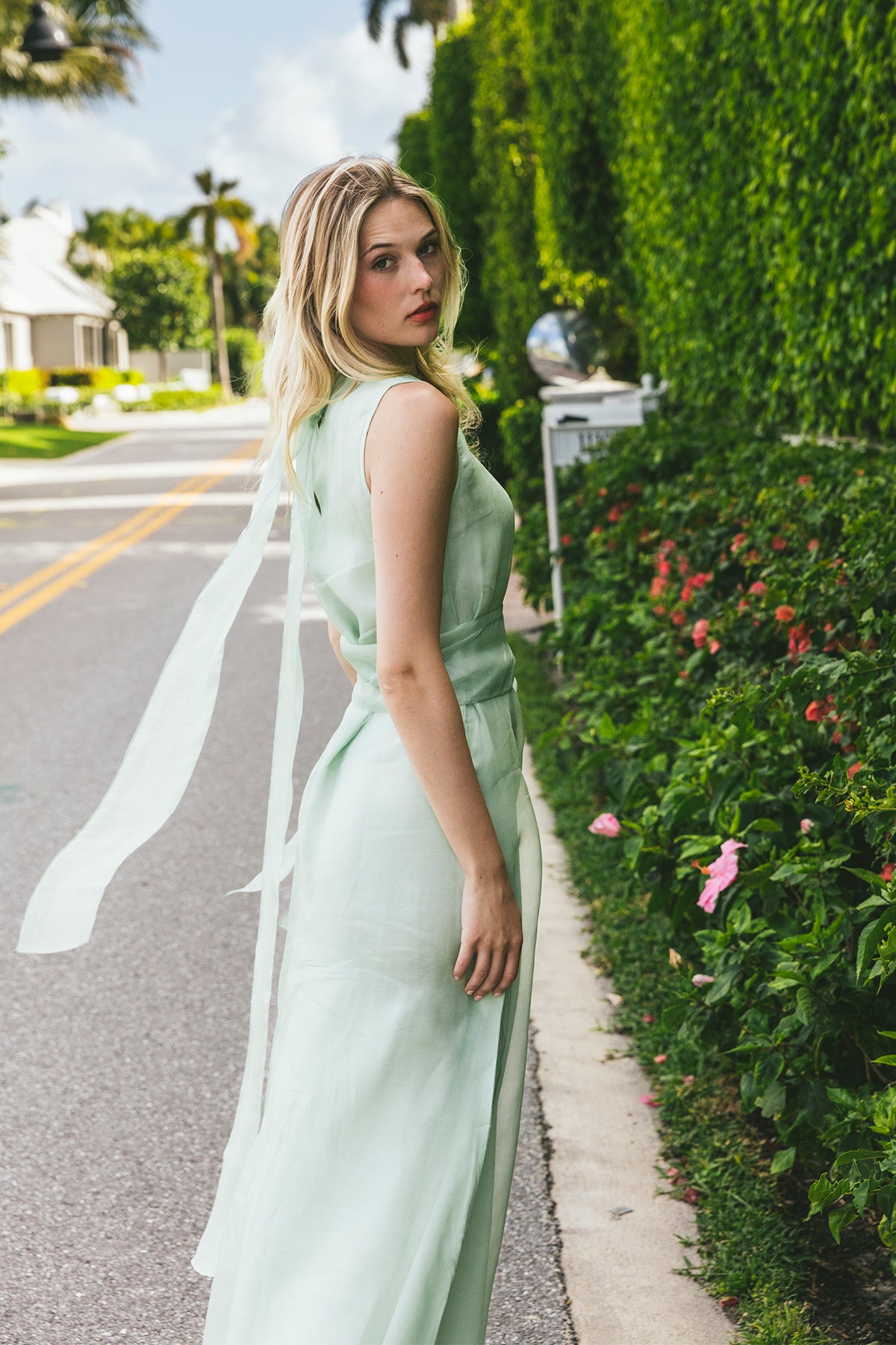 Tibi Dress | Mint Organza